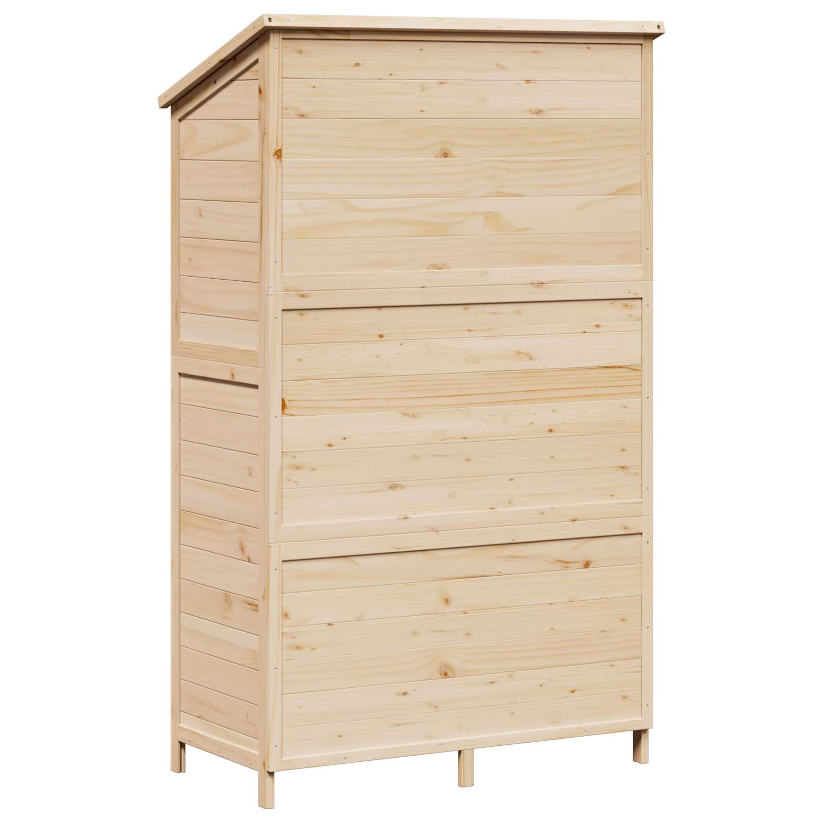Capanno da Giardino Naturale 106 x 56 x 176,5 cm