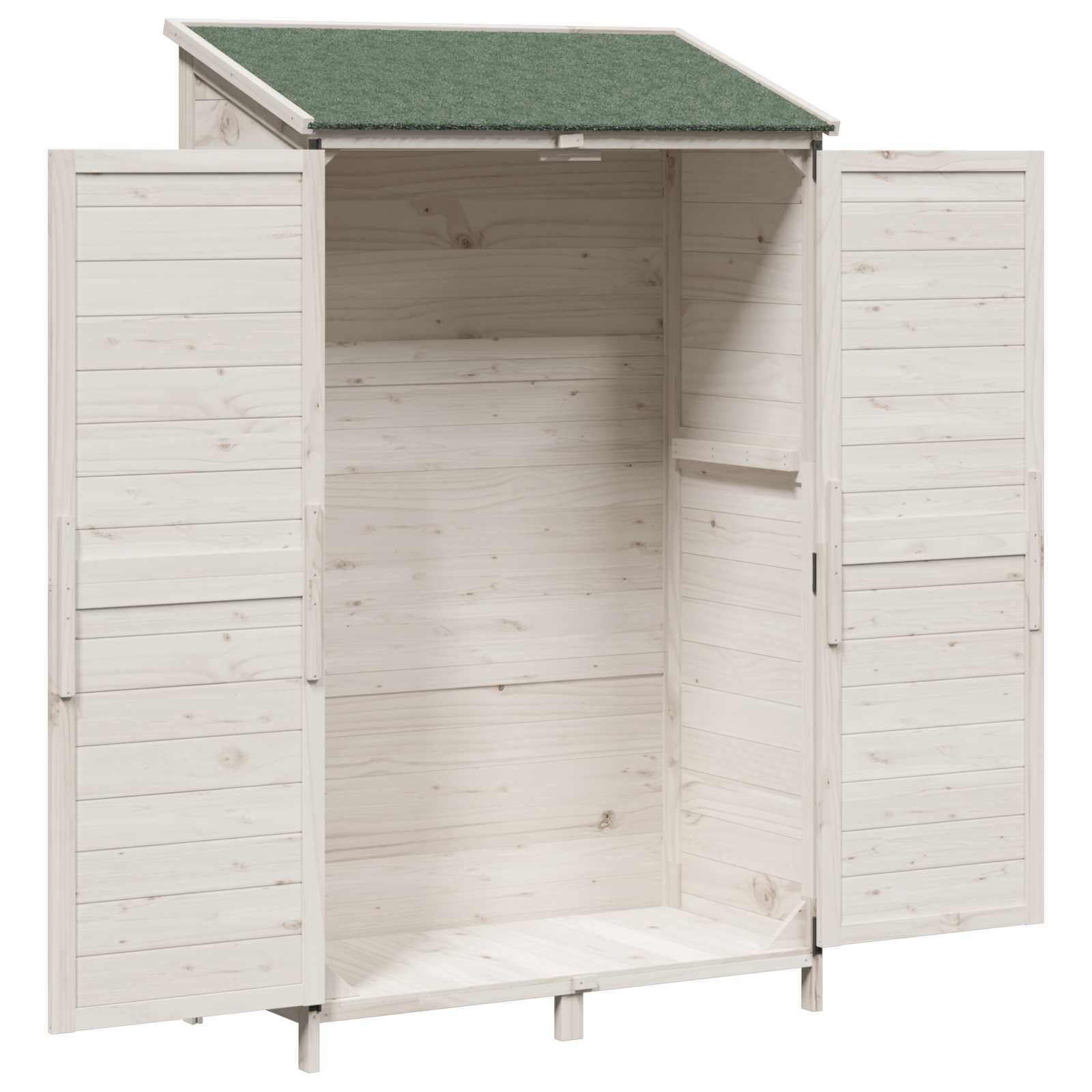Capanno da Giardino Bianco 106 x 56 x 176,5 cm