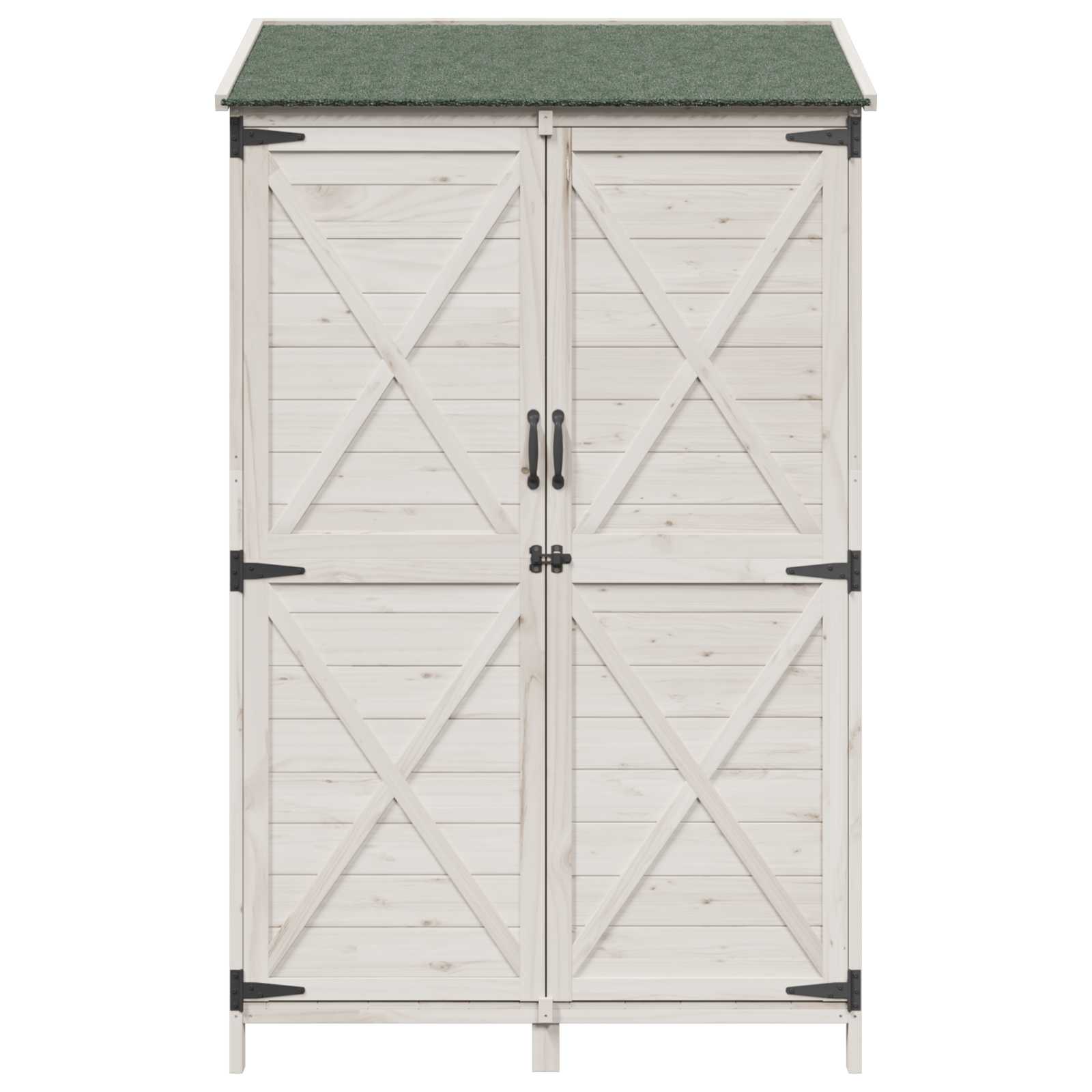 Capanno da Giardino Bianco 106 x 56 x 176,5 cm