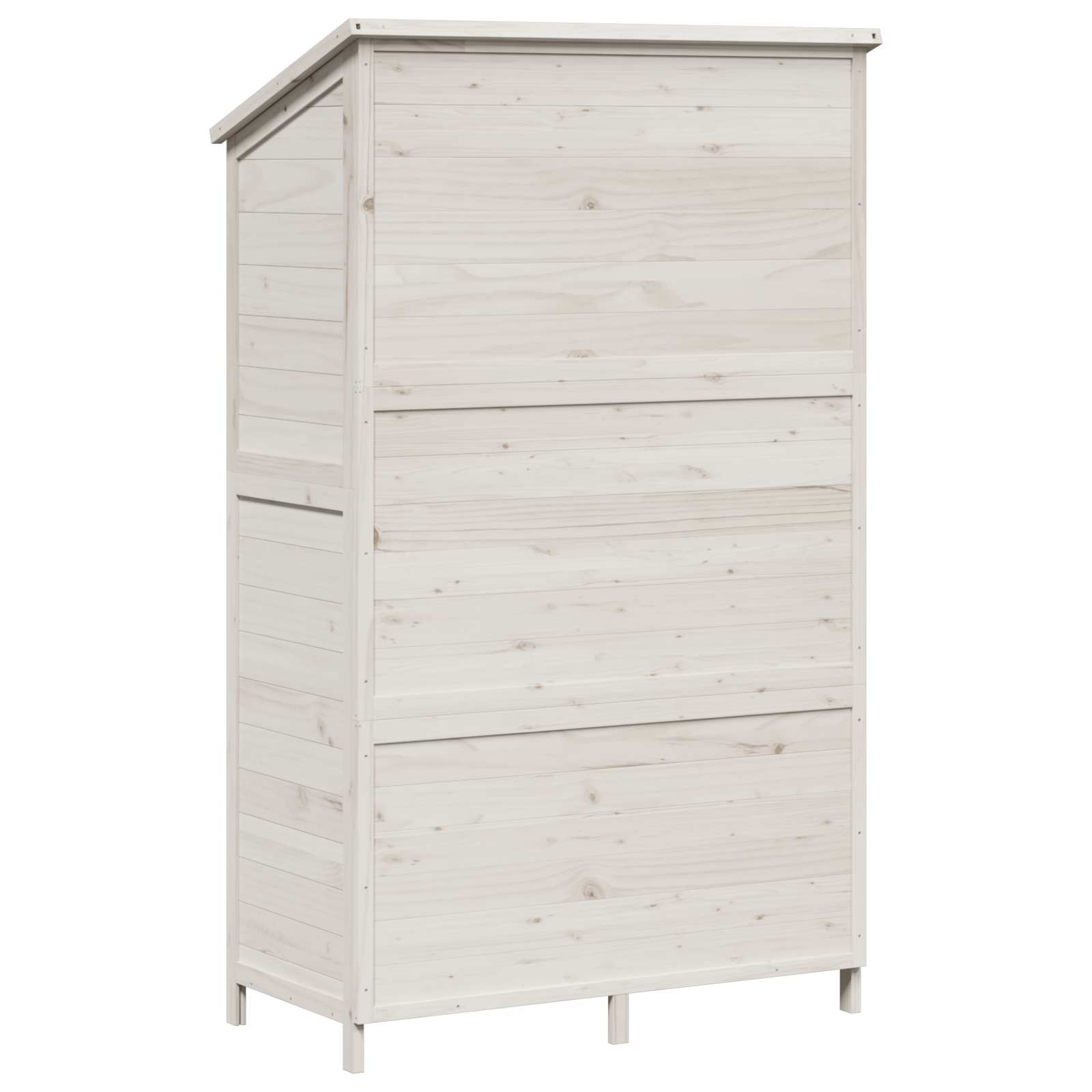 Capanno da Giardino Bianco 106 x 56 x 176,5 cm