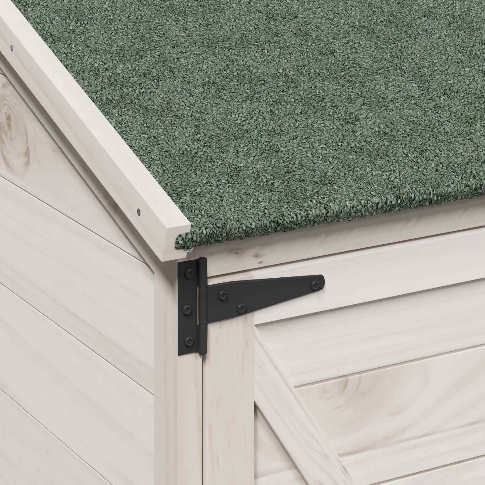 Capanno da Giardino Bianco 106 x 56 x 176,5 cm