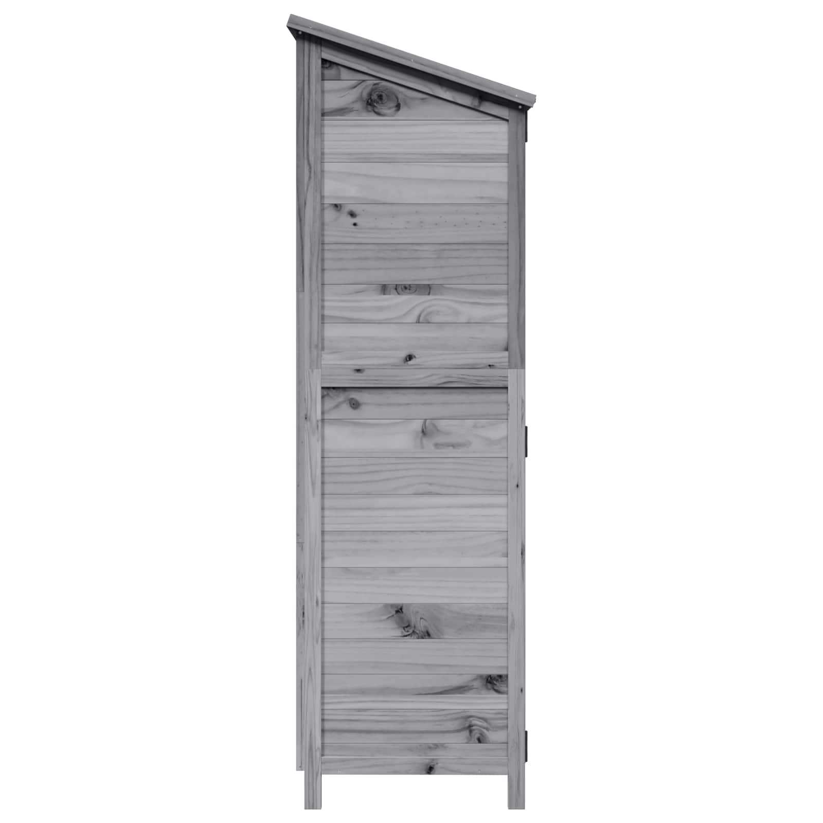 Capanno da Giardino Grigio 106 x 56 x 176,5 cm