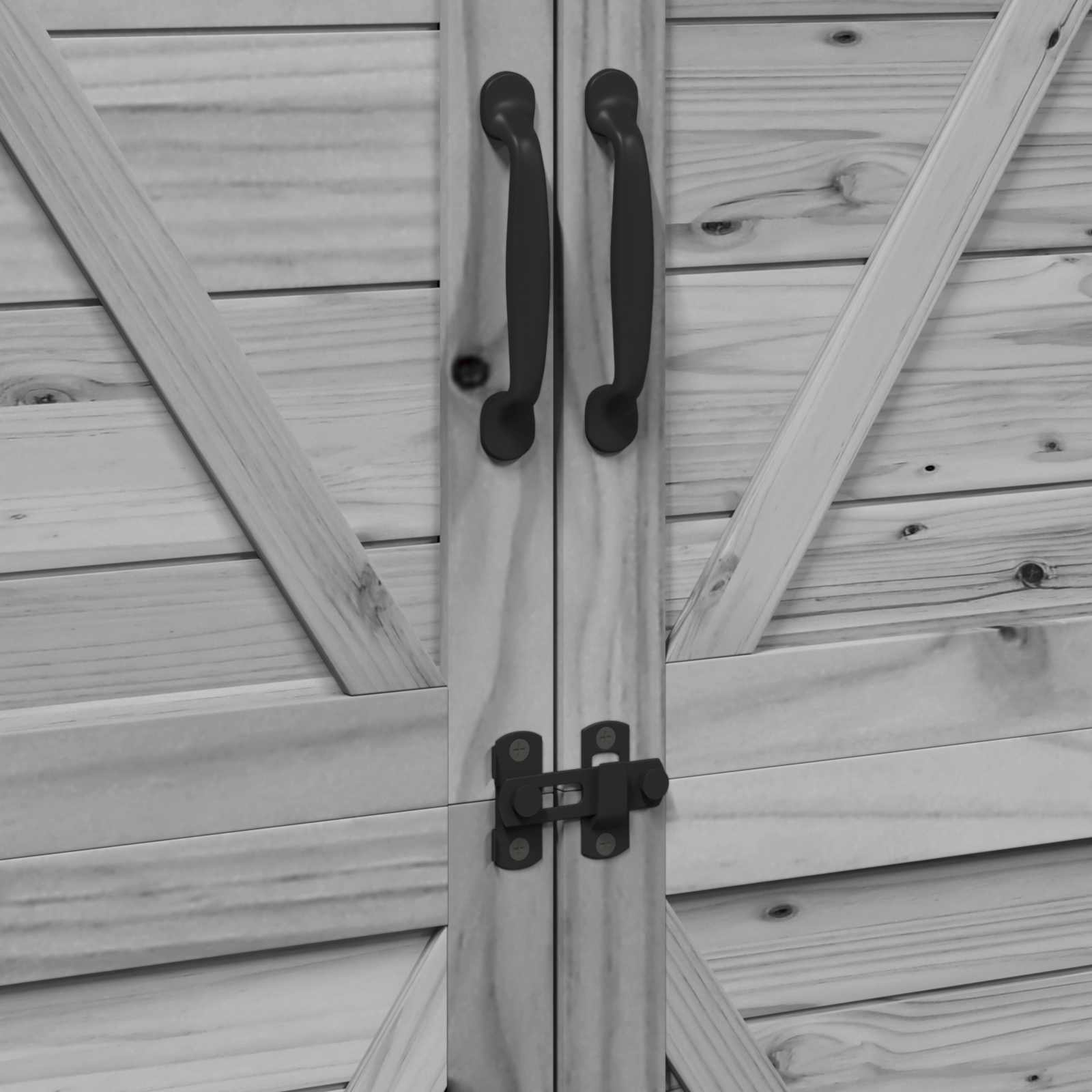 Capanno da Giardino Grigio 106 x 56 x 176,5 cm
