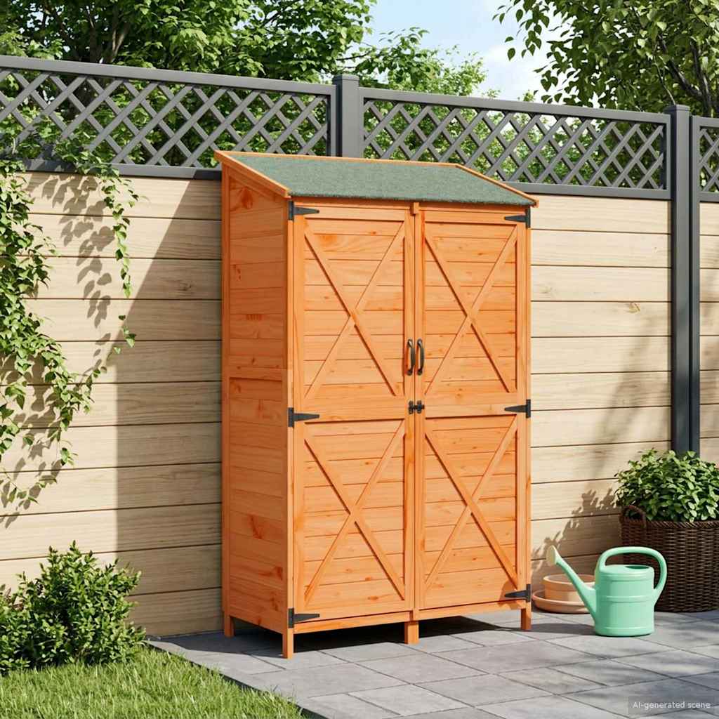 Capanno da Giardino Marrone 106 x 56 x 176,5 cm