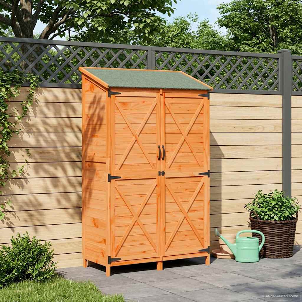 Capanno da Giardino Marrone 106 x 56 x 176,5 cm