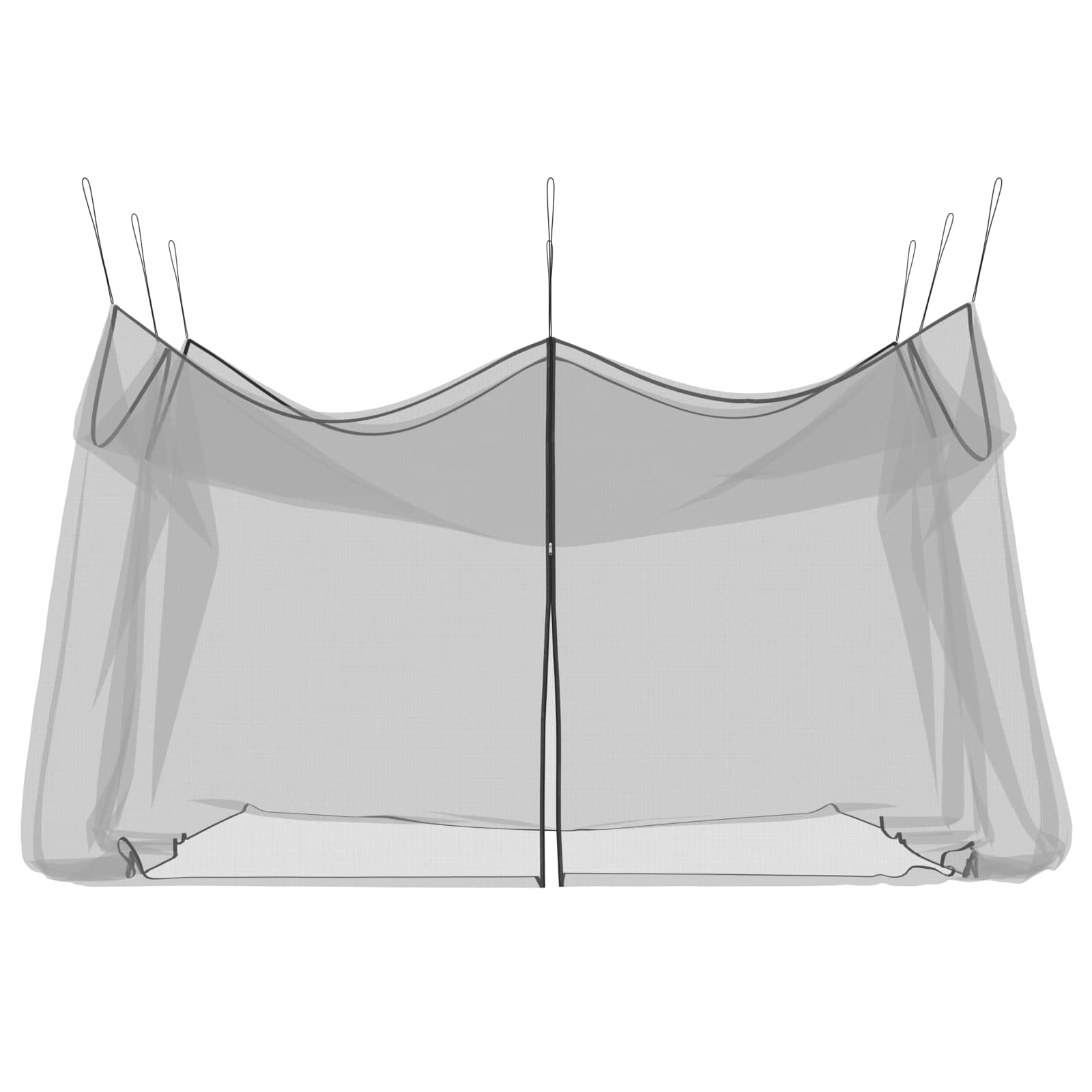 Rete per Zanzare da Giardino 220 mesh Nero 3 x 4,5 x 2,5 m