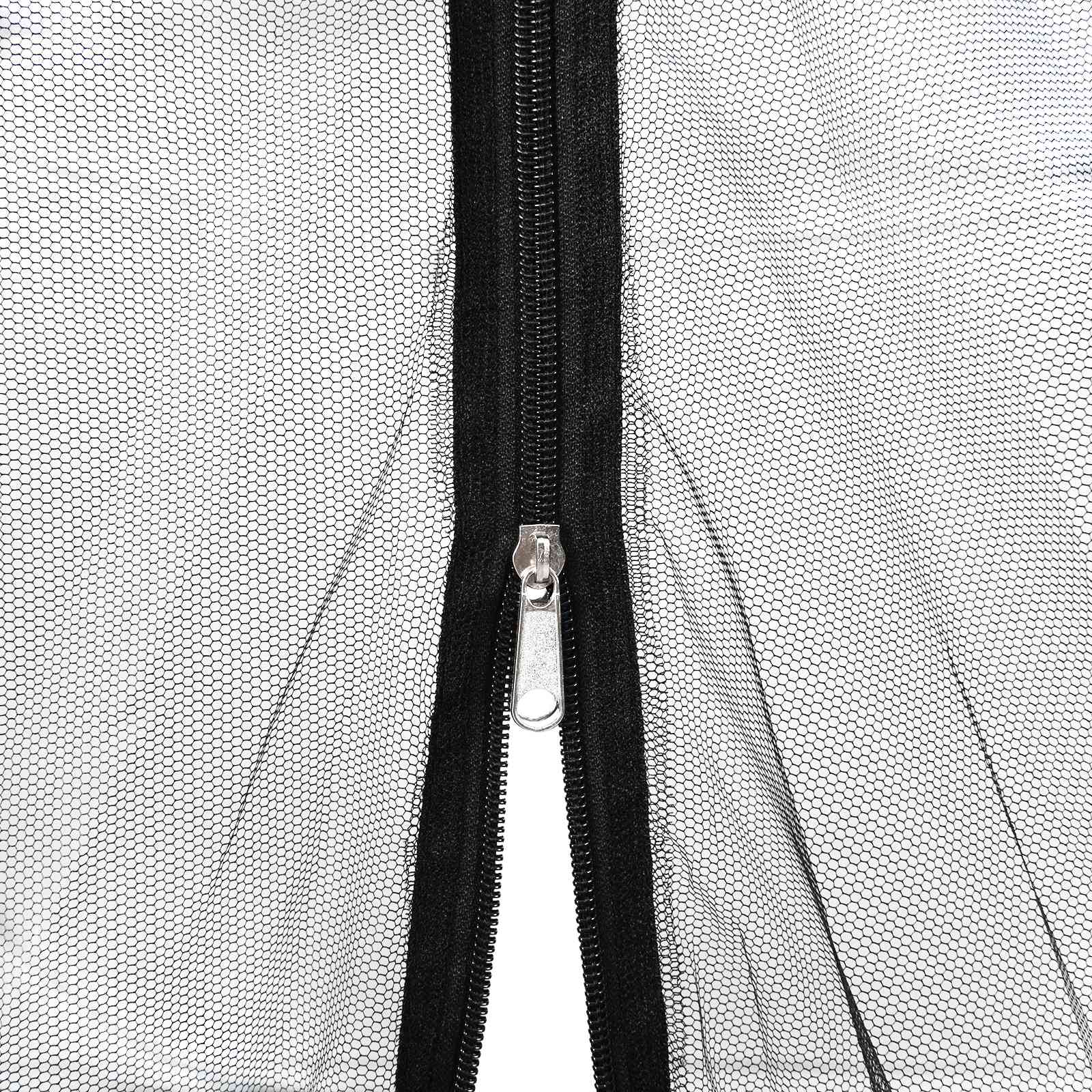 Rete per Zanzare da Giardino 220 mesh Nero 3 x 4,5 x 2,5 m