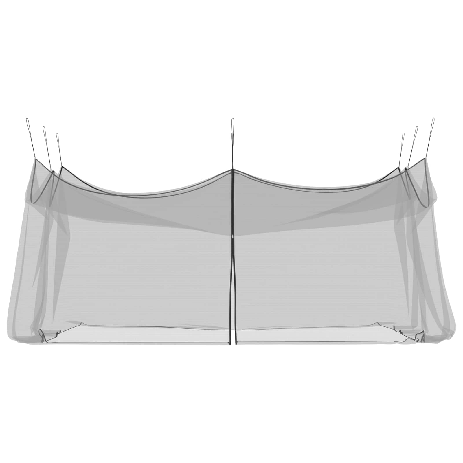 Rete per Zanzare da Giardino 220 mesh Nero 3 x 6 x 2,5 m