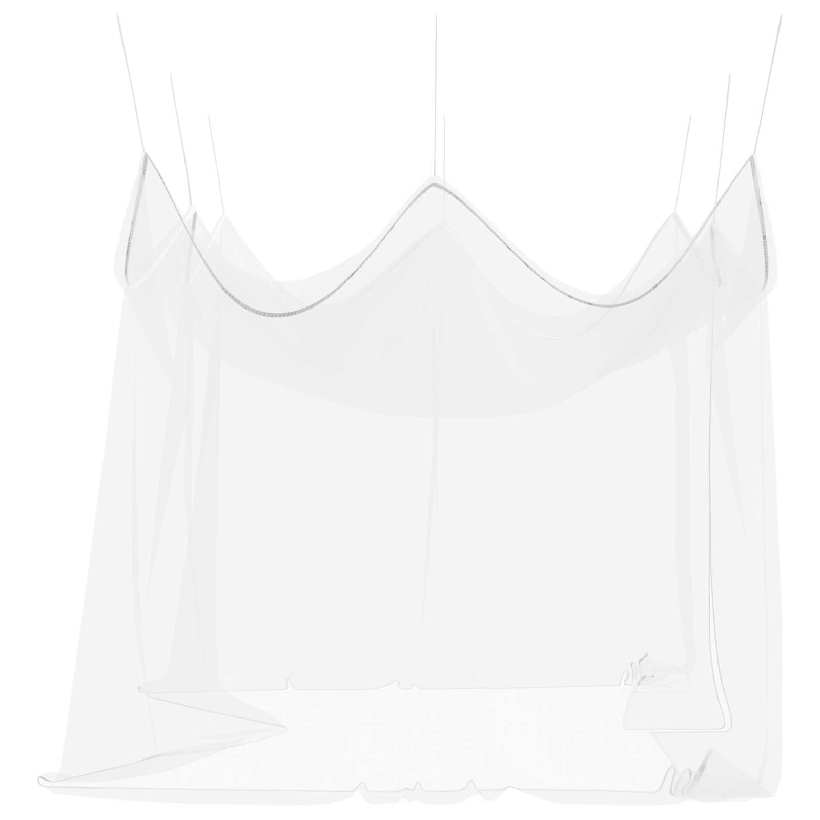 Rete per Zanzare da Giardino 220 mesh Bianco 3 x 4,5 x 2,5 m