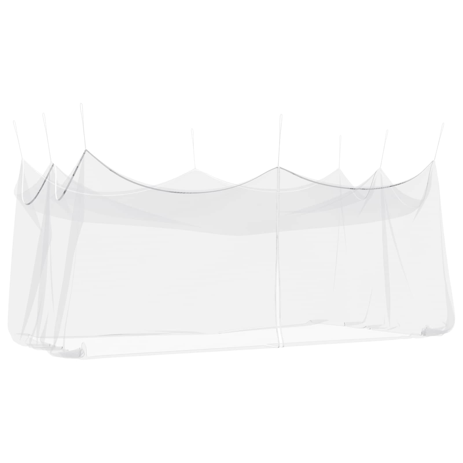 Rete per Zanzare da Giardino 220 mesh Bianco 3 x 6 x 2,5 m