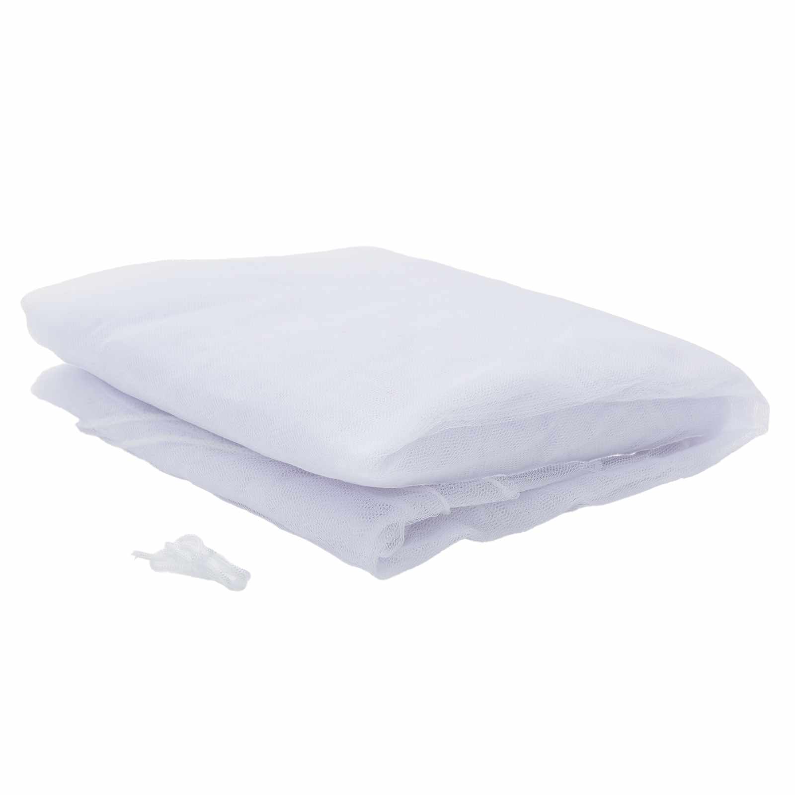 Rete per Zanzare da Giardino 220 mesh Bianco 4 x 4 x 2,5 m