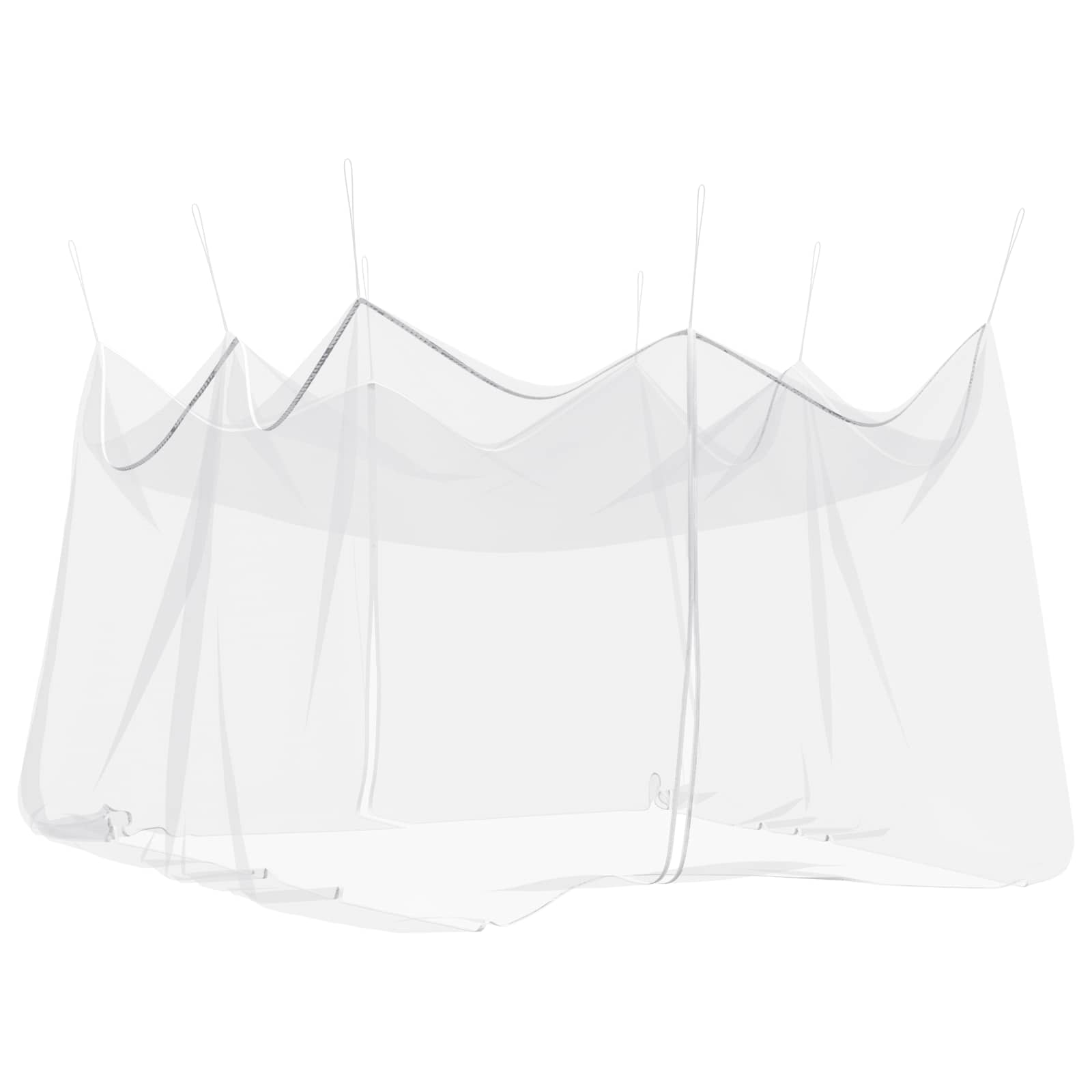 Rete per Zanzare da Giardino 220 mesh Bianco 4 x 4 x 2,5 m