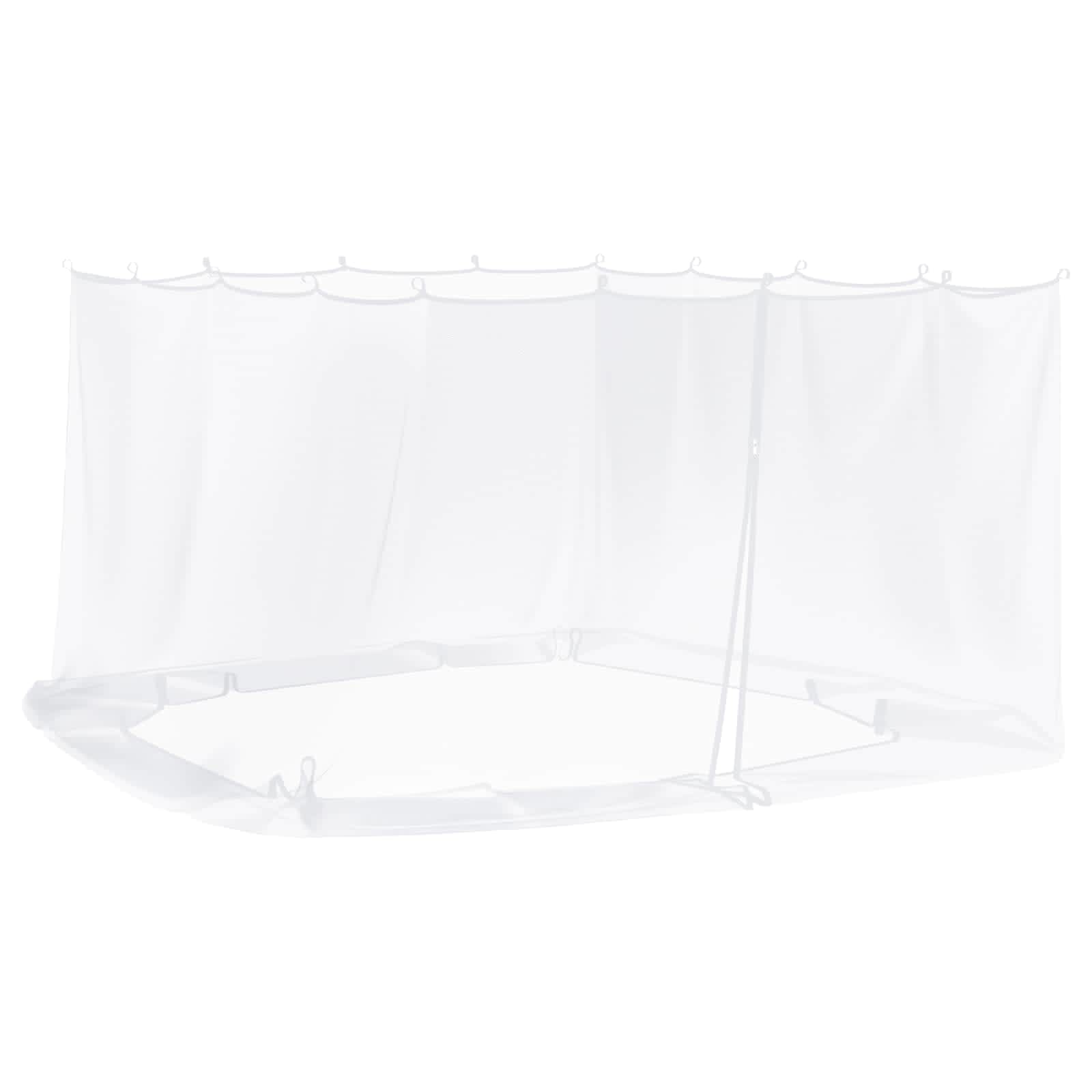 Zanzariera per gazebo 220 mesh Bianco 4,5 x 3 x 2 m Poliestere