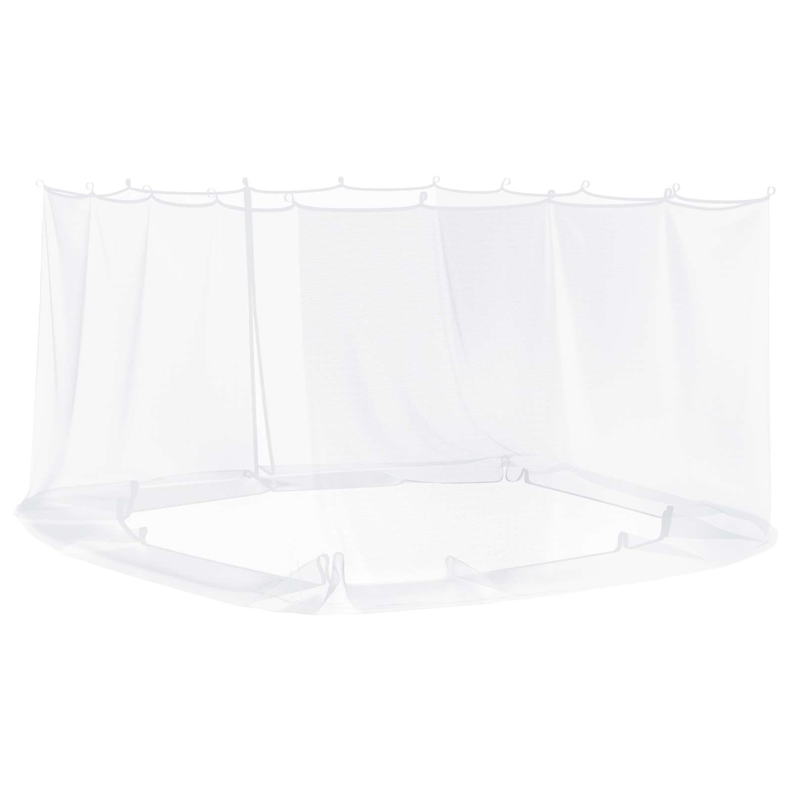 Zanzariera per gazebo 220 mesh Bianco 4,5 x 3 x 2 m Poliestere