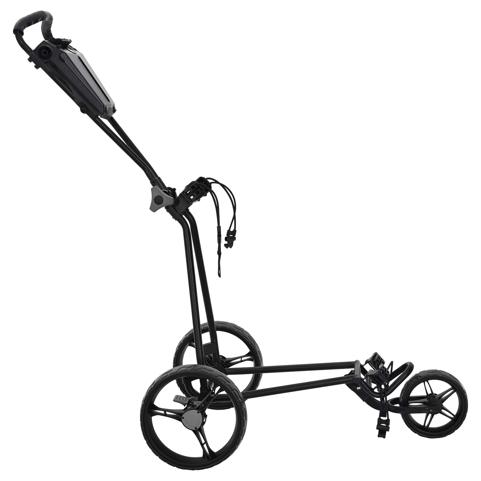 Carrello da golf Nero Ferro Pieghevole