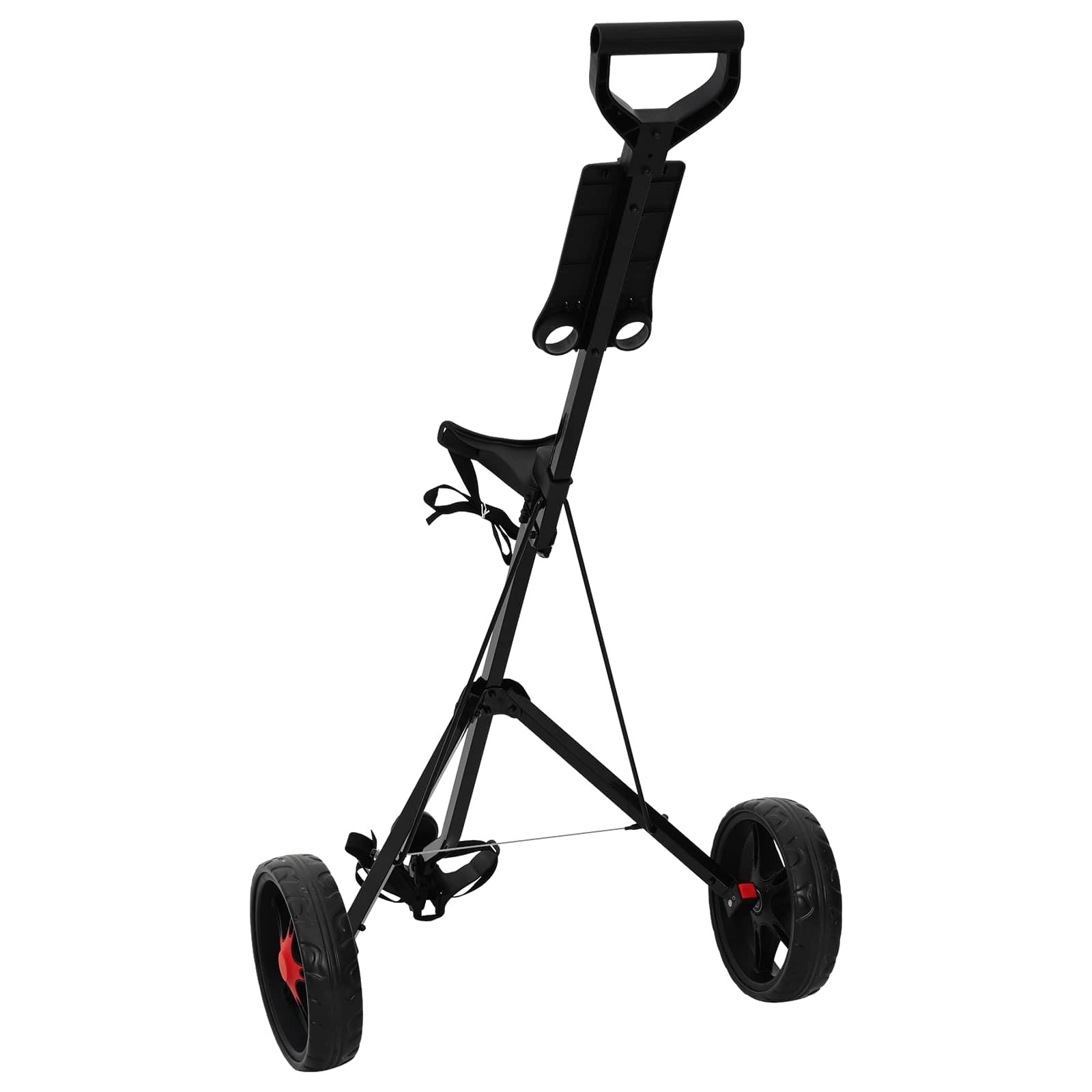 Carrello da golf Nero Ferro Pieghevole
