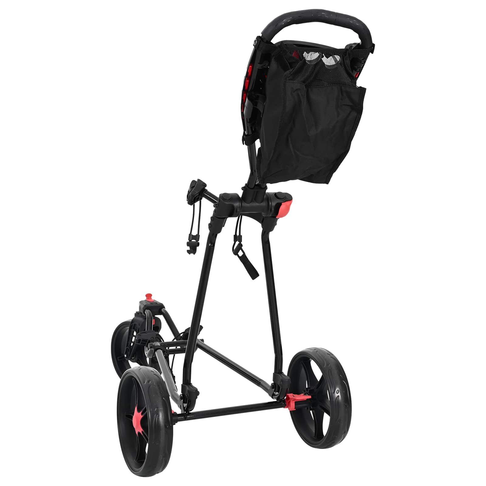 Carrello da golf Nero Ferro Pieghevole