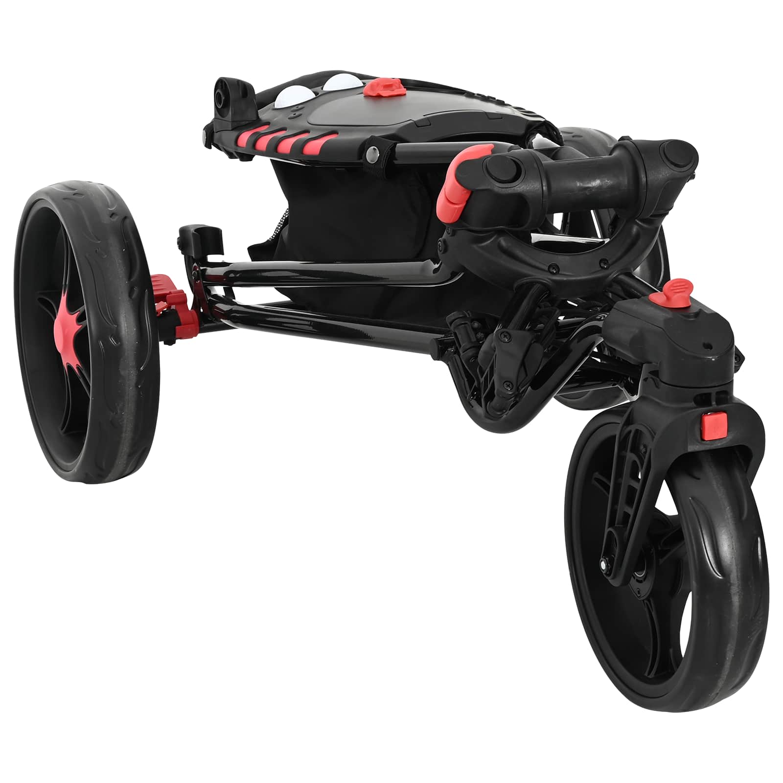 Carrello da golf Nero Ferro Pieghevole