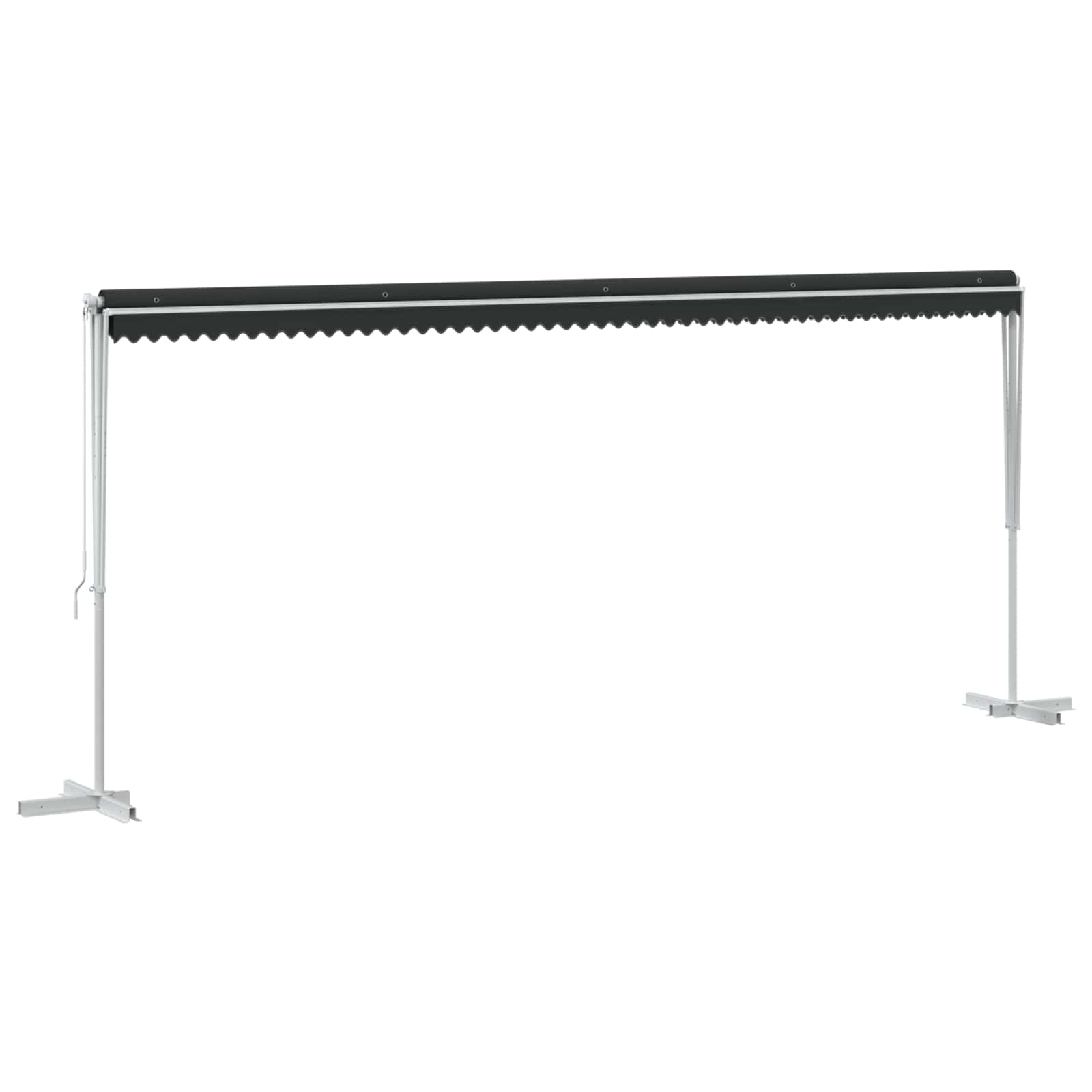 Tenda autoportante 6 x 3 m Poliestere Antracite