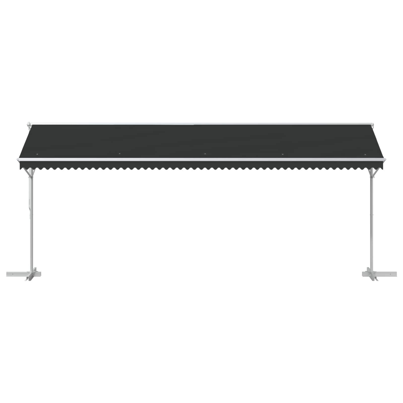 Tenda autoportante 6 x 3 m Poliestere Antracite