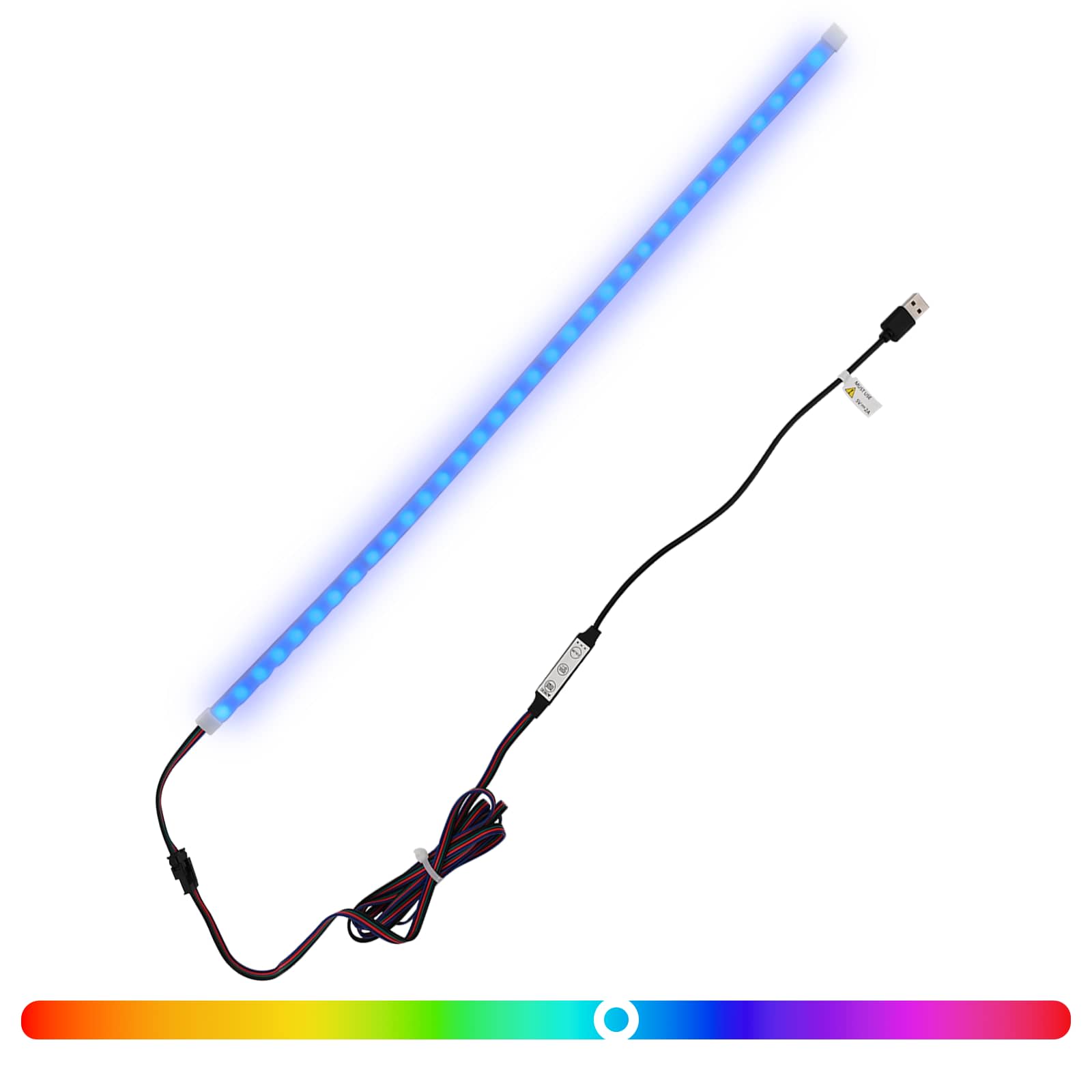 Striscia LED 55 cm Multicolore PVC