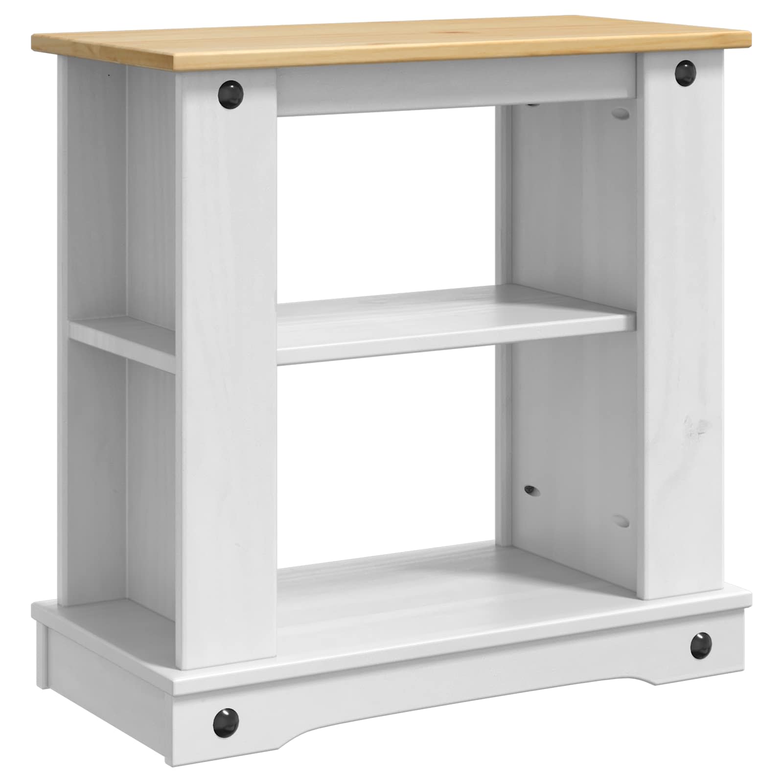 Supporto per Acquario CORONA Bianco e marrone 60 x 30 x 60 cm