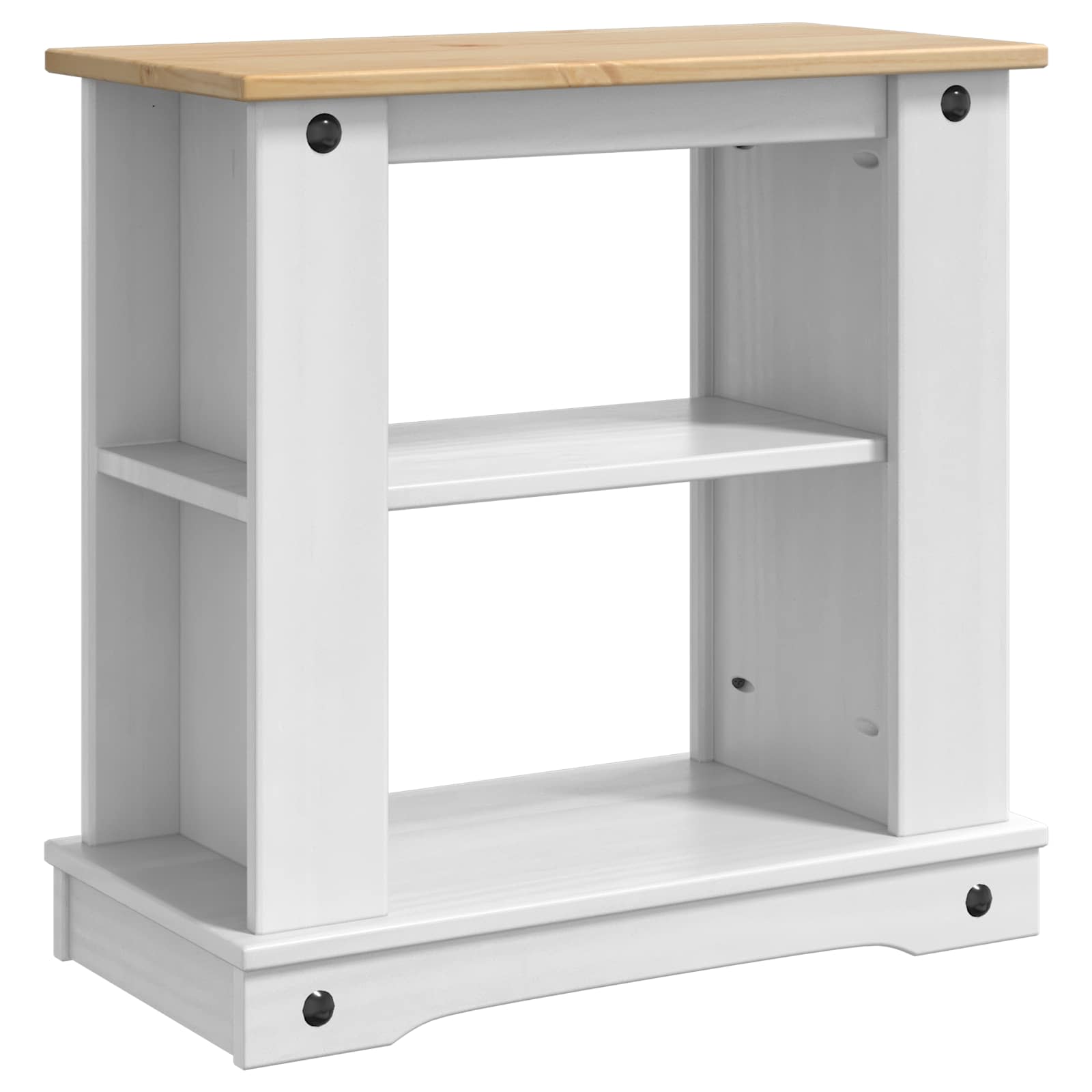 Supporto per Acquario CORONA Bianco e marrone 60 x 30 x 60 cm