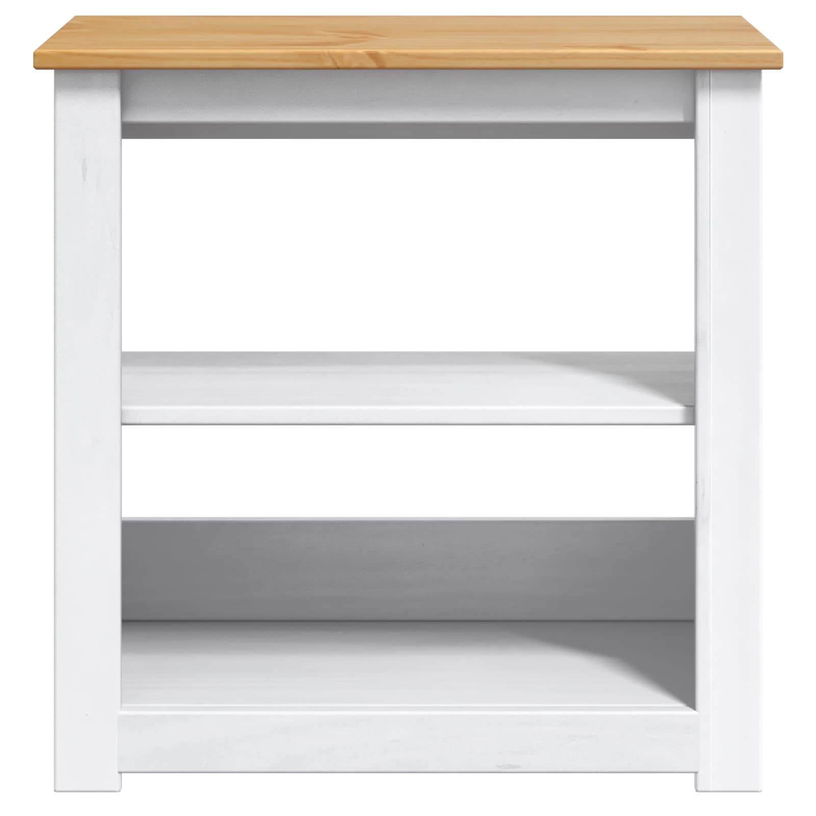 Supporto per Acquario PANAMA Bianco e marrone 60 x 30 x 60 cm