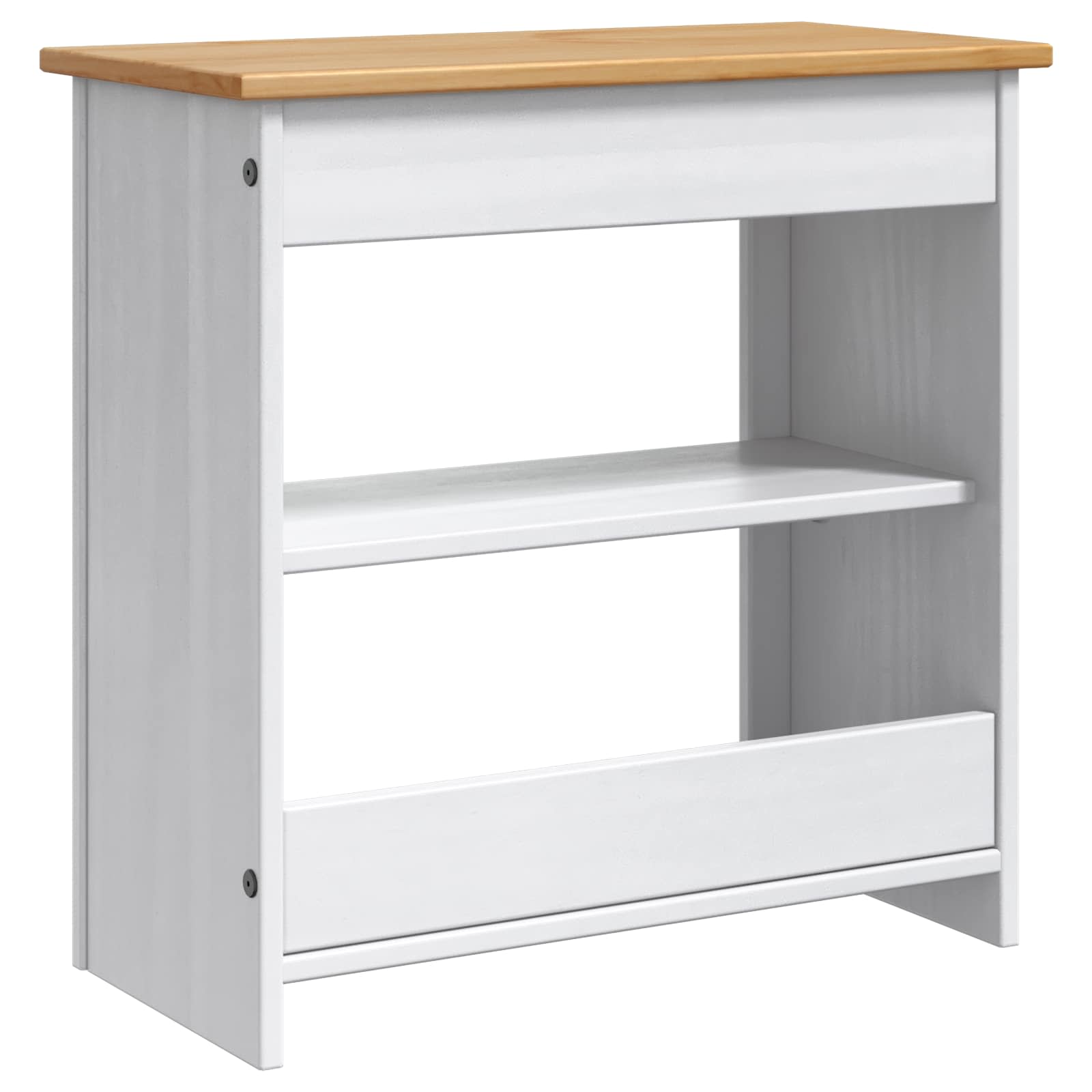 Supporto per Acquario PANAMA Bianco e marrone 60 x 30 x 60 cm