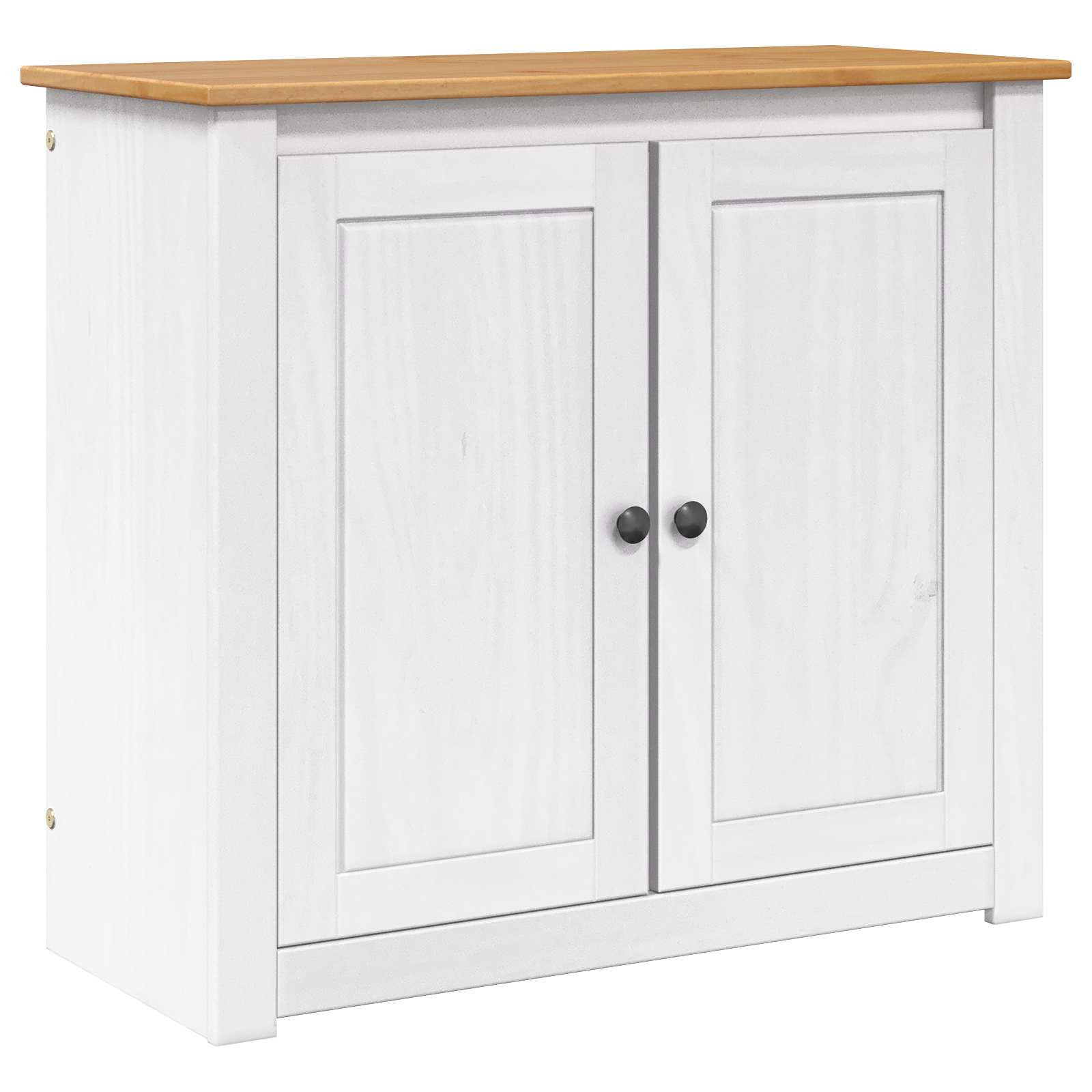 Supporto per Acquario PANAMA Bianco e marrone 81 x 36 x 73 cm