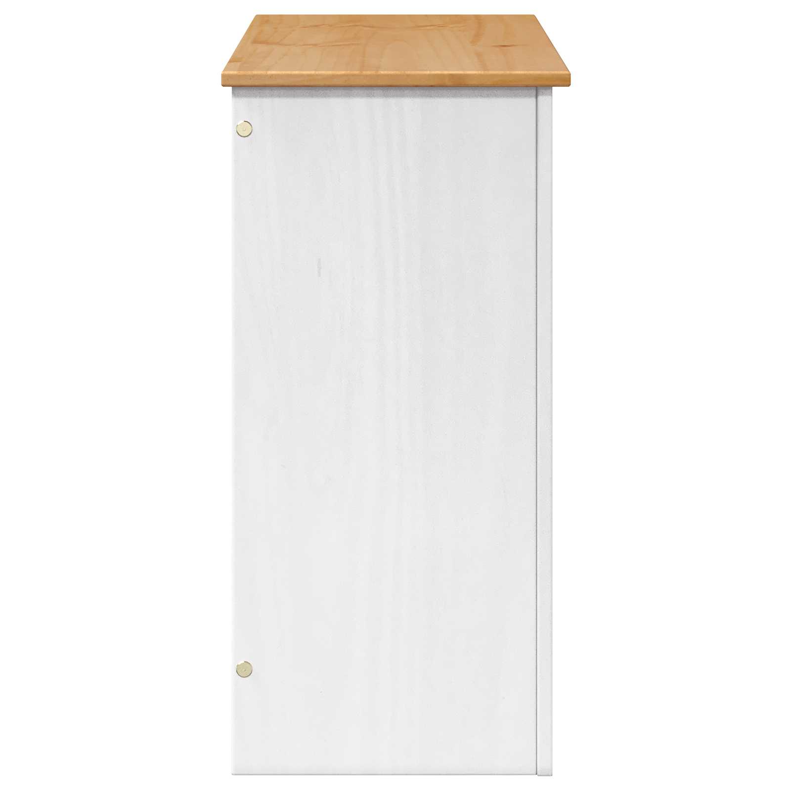 Supporto per Acquario PANAMA Bianco e marrone 81 x 36 x 73 cm