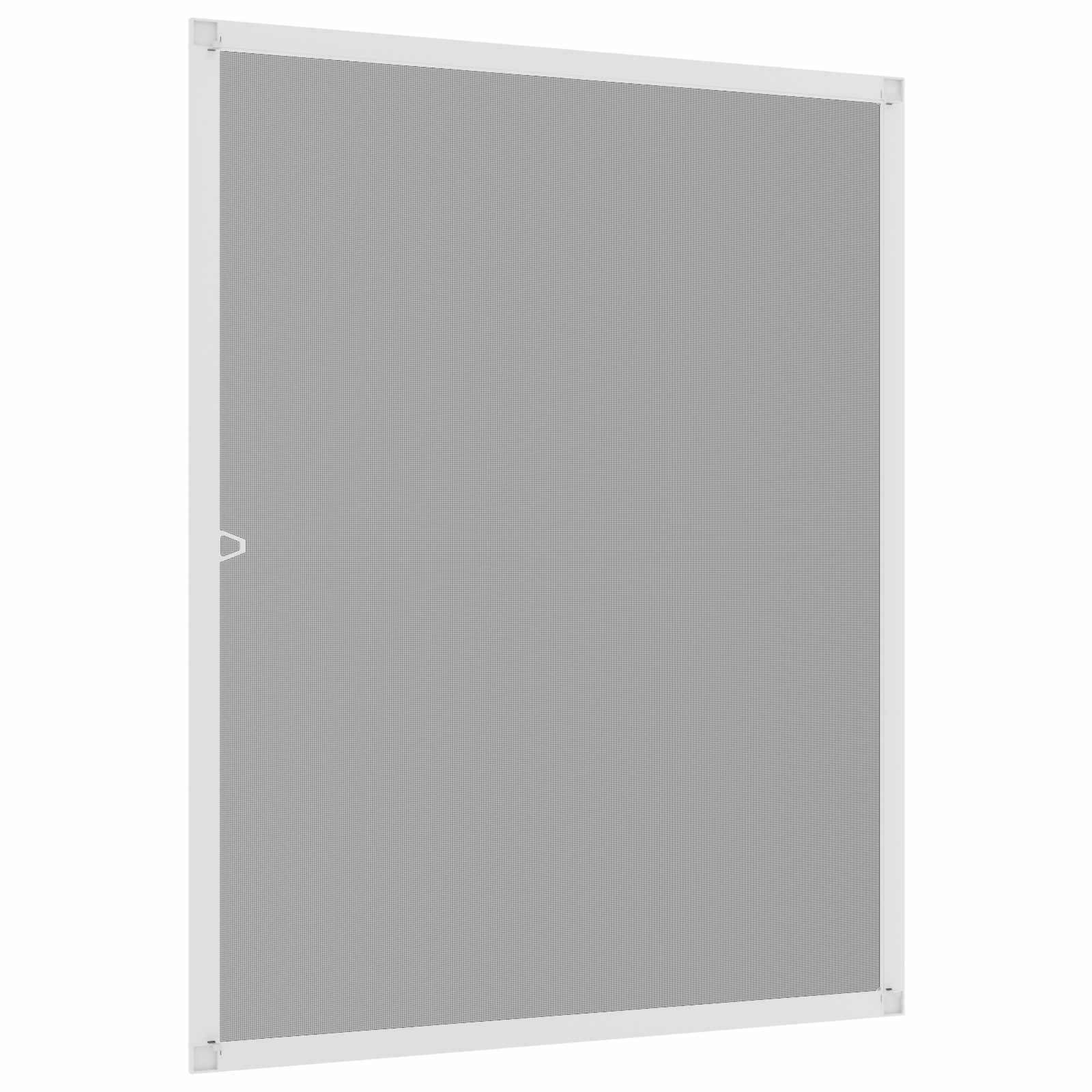 Zanzariera per finestre Bianco 120 x 140 cm