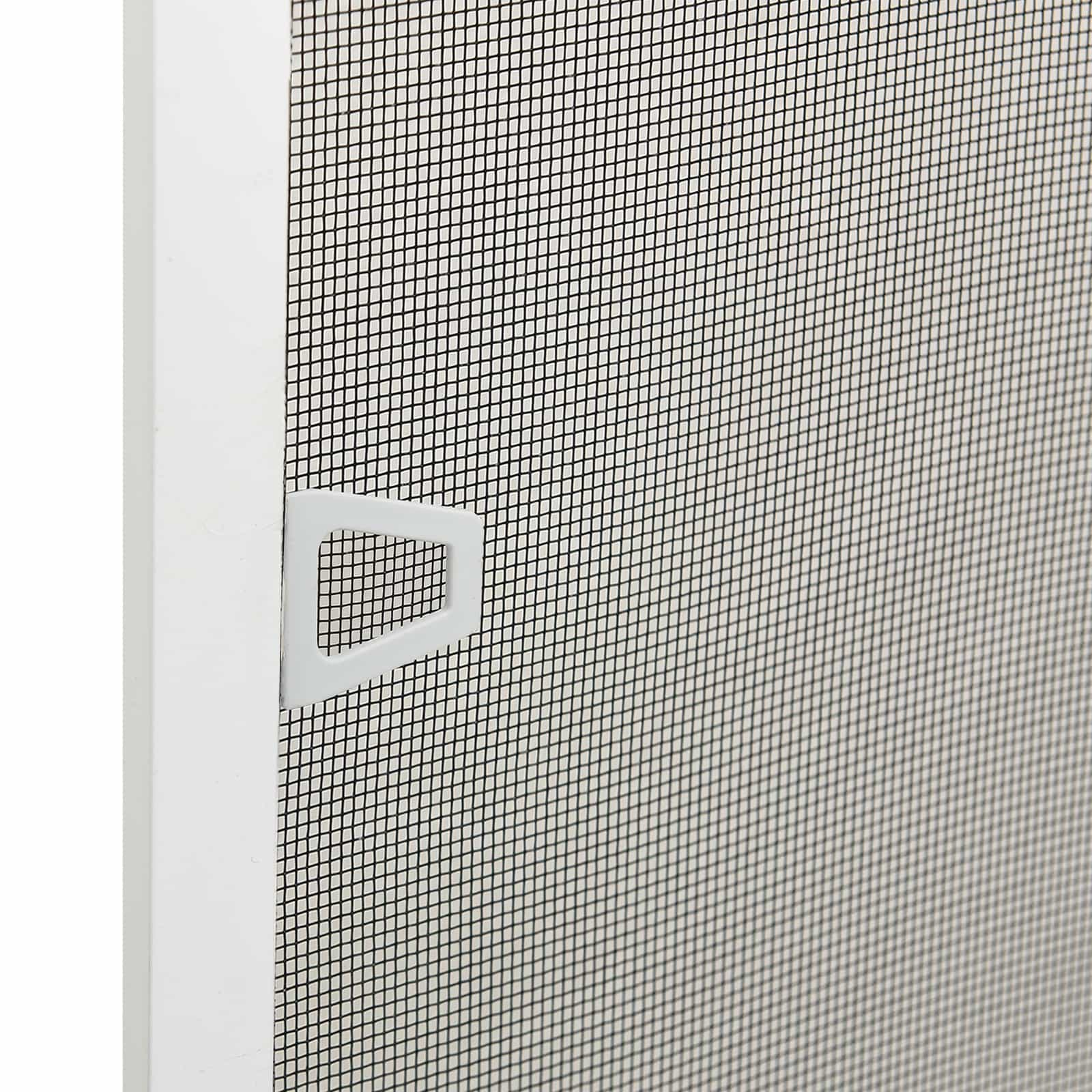 Zanzariera per finestre Bianco 130 x 150 cm