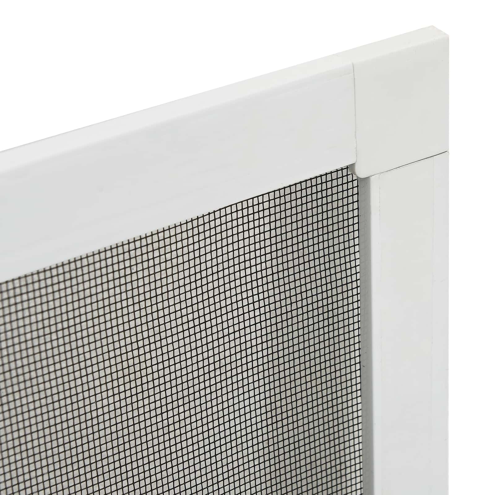 Zanzariera per finestre Bianco 130 x 150 cm