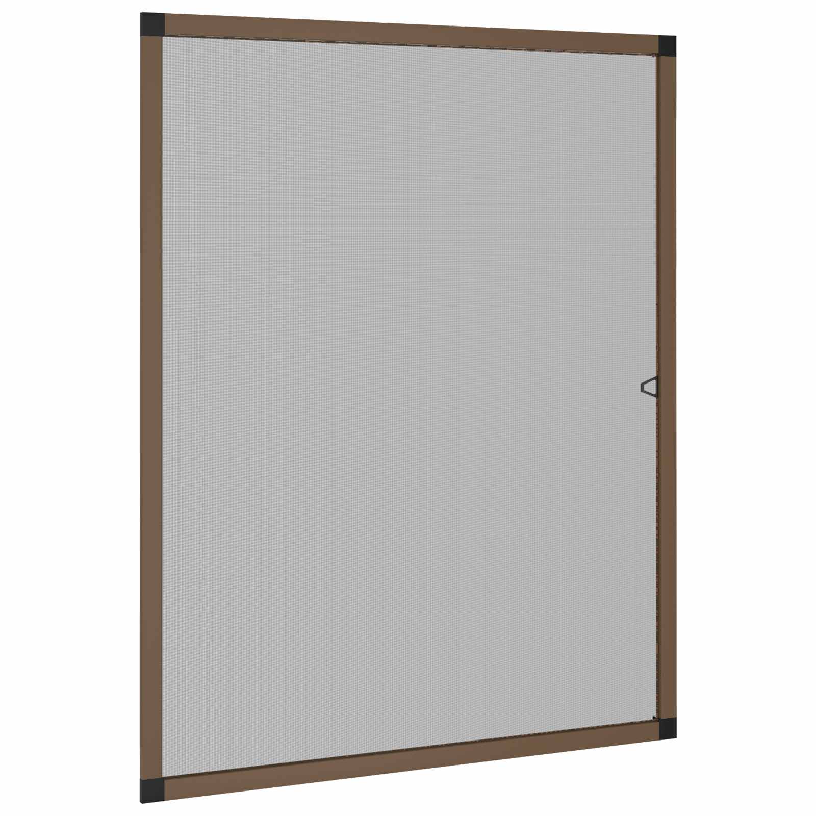 Zanzariera per finestre Marrone 120 x 140 cm