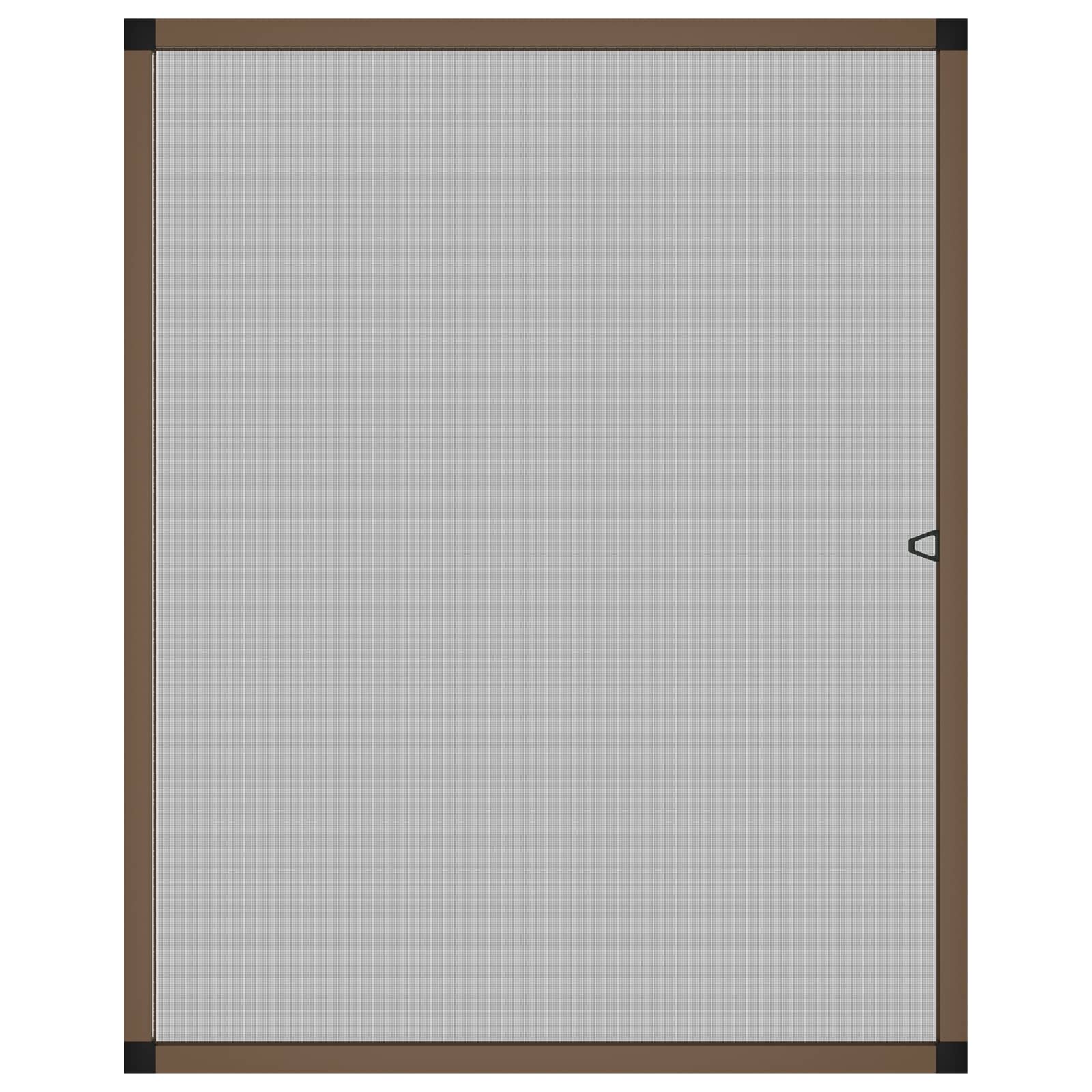 Zanzariera per finestre Marrone 120 x 140 cm
