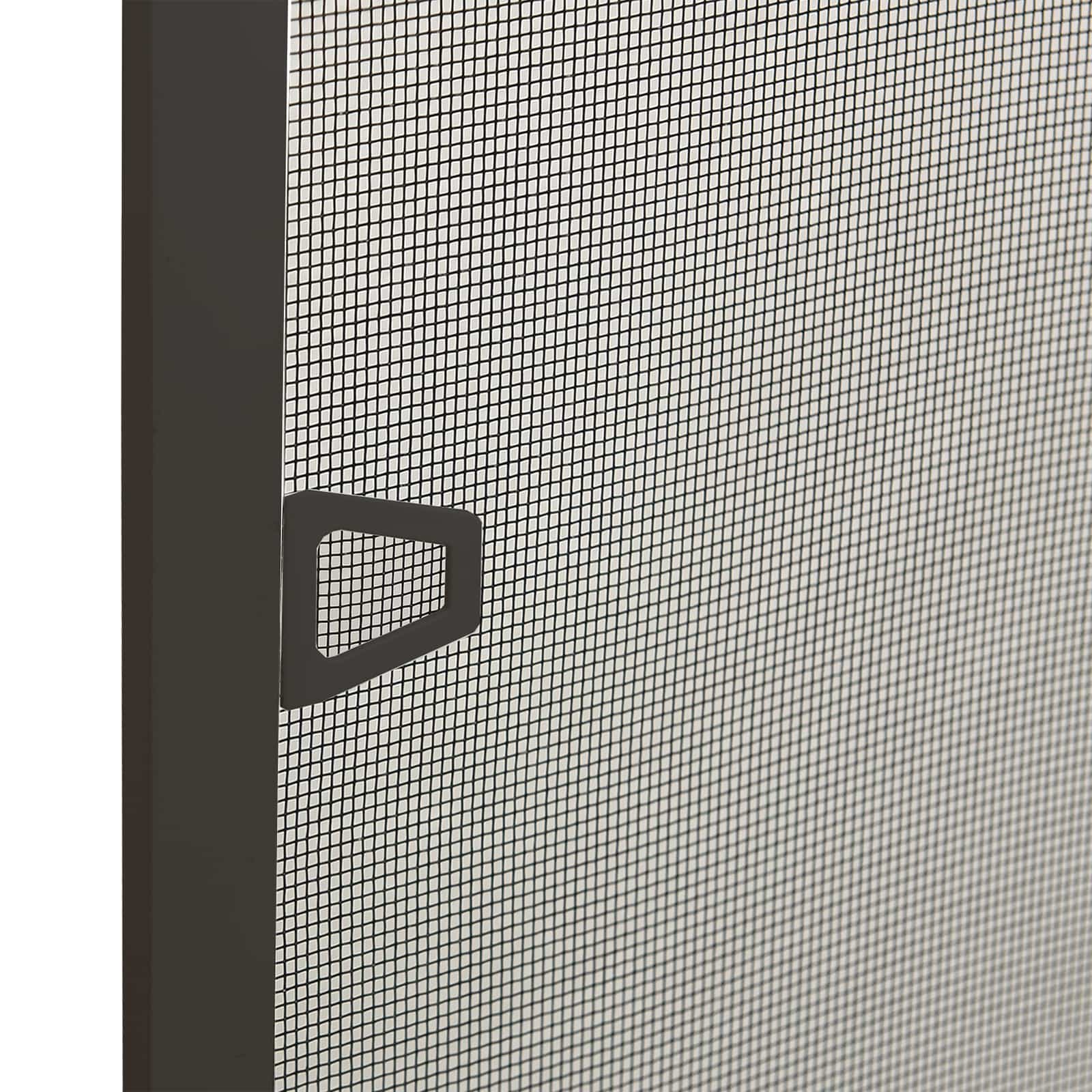 Zanzariera per finestre Antracite 120 x 140 cm