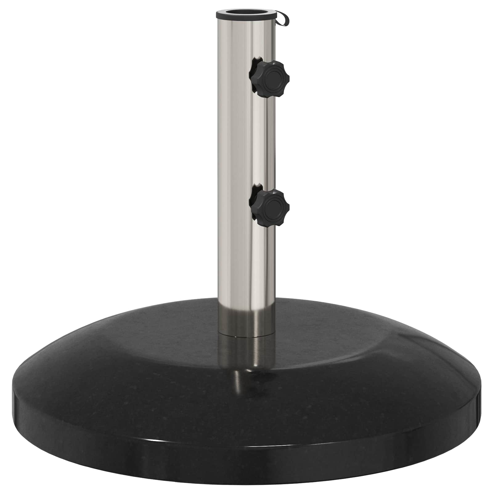 Base per parasole per palo da 40-50 mm 26.75 kg Nero