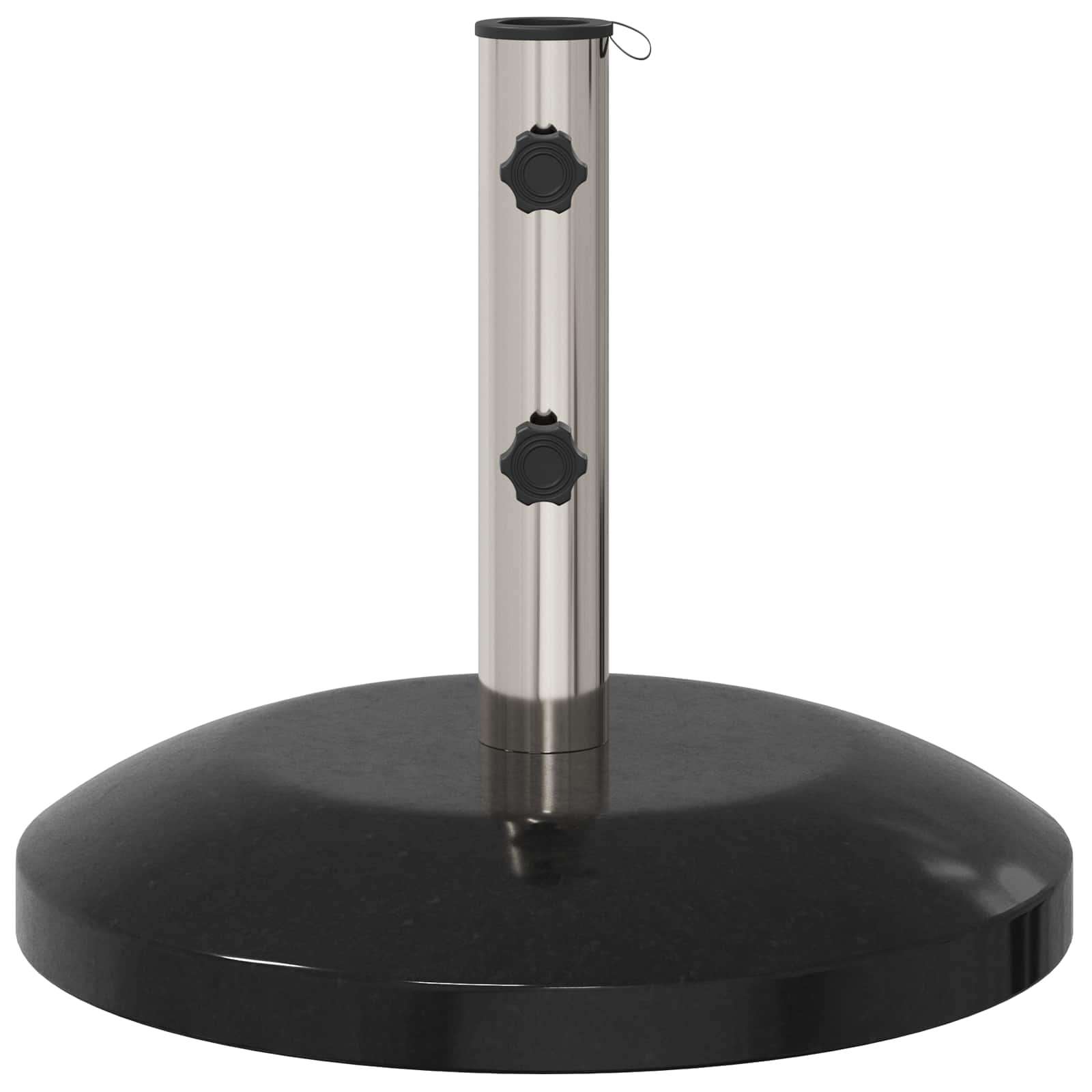 Base per parasole per palo da 40-50 mm 26.75 kg Nero