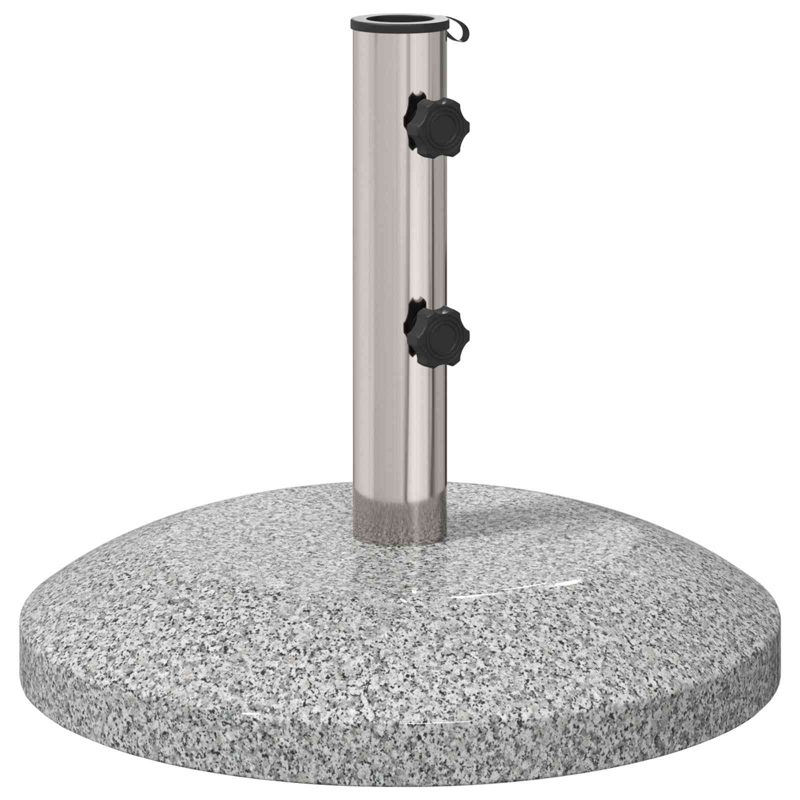 Base per parasole per palo da 40-50 mm 26.45 kg Grigio