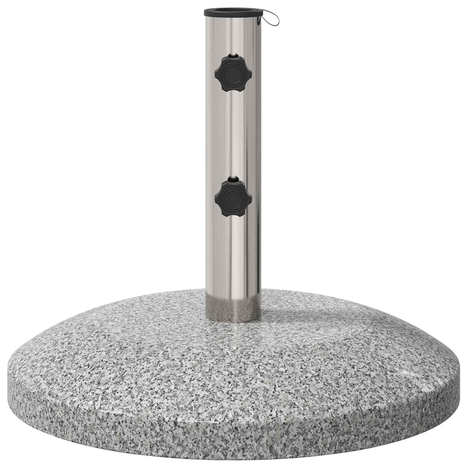 Base per parasole per palo da 40-50 mm 26.45 kg Grigio
