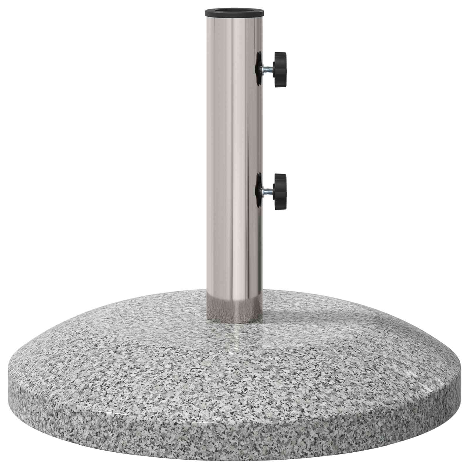 Base per parasole per palo da 40-50 mm 26.45 kg Grigio