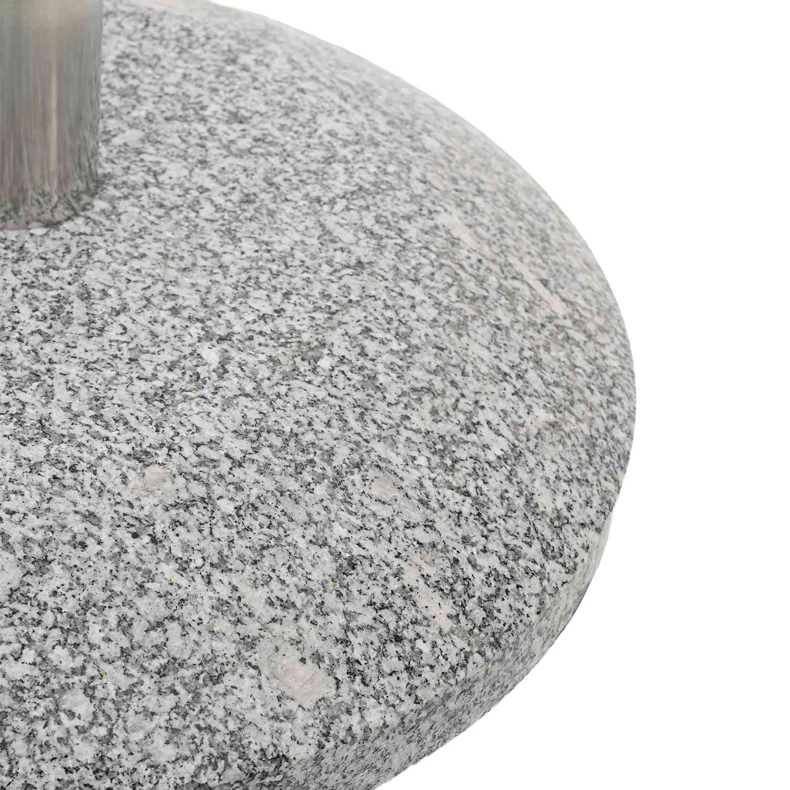 Base per parasole per palo da 40-50 mm 26.45 kg Grigio