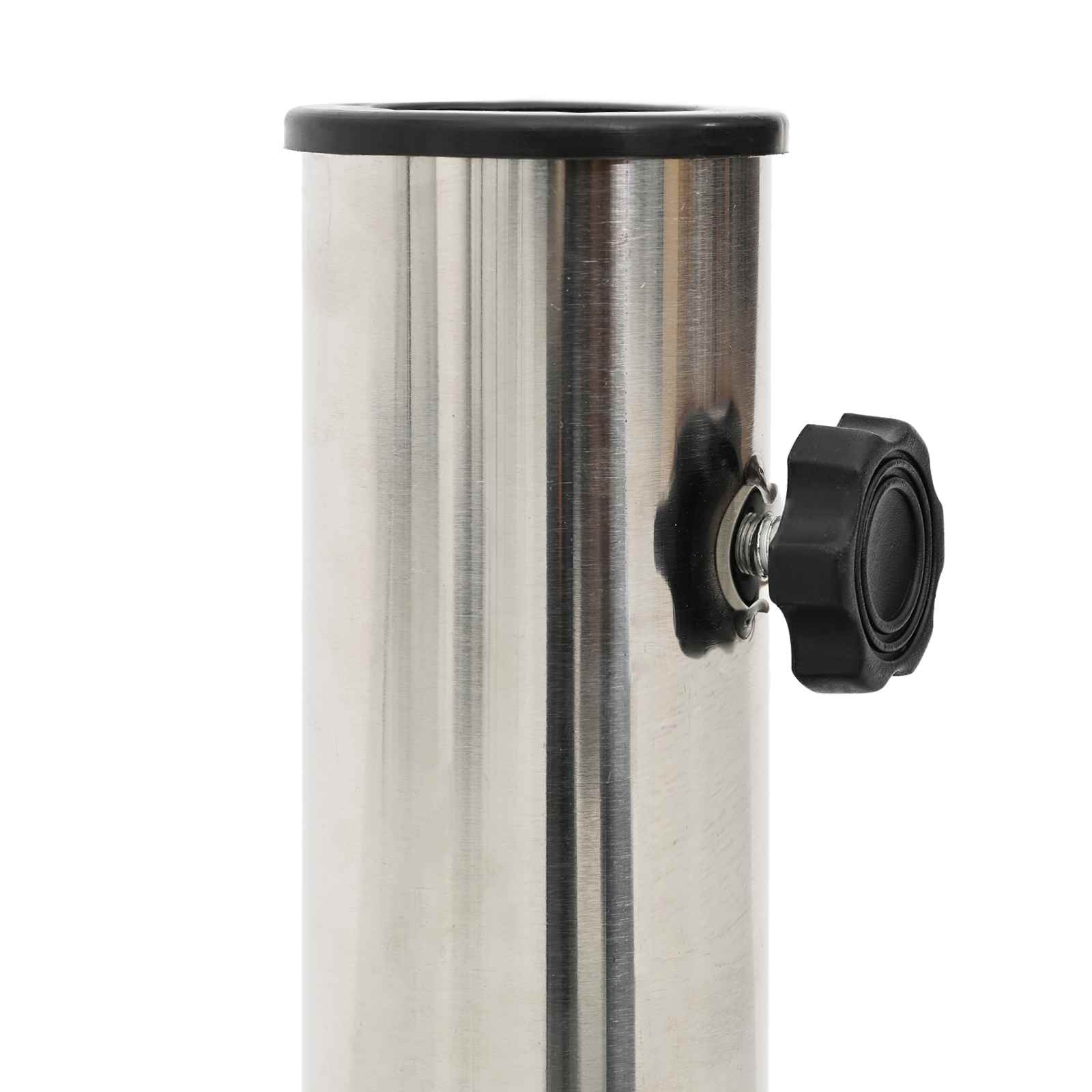 Base per Ombrello in Granito con Ruote per Pali da 4-5 cm