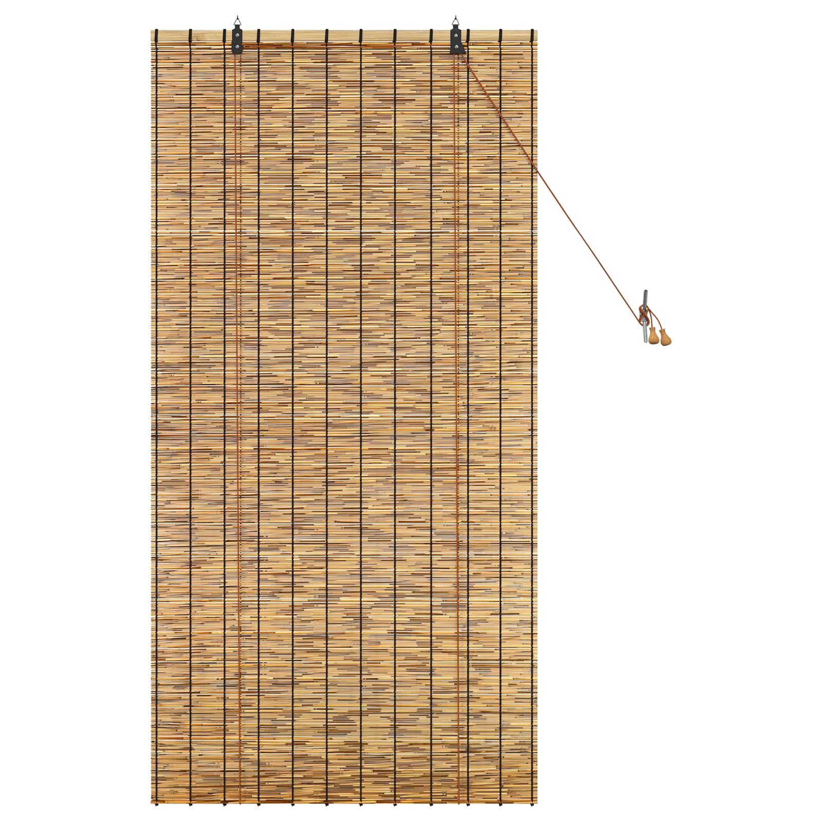 Tenda a rullo Marrone 80 x 160 cm Giunco