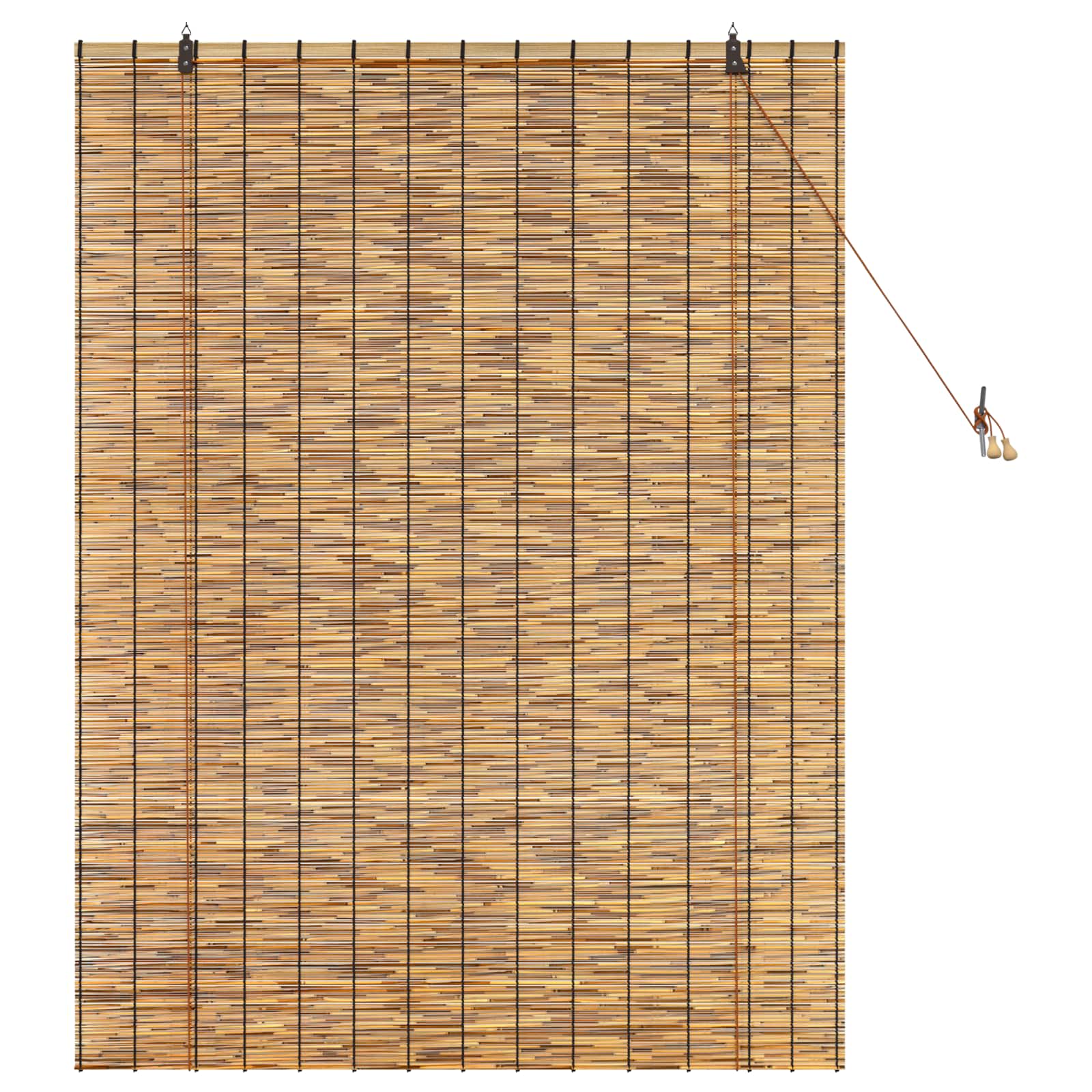 Tenda a rullo Marrone 120 x 160 cm Giunco