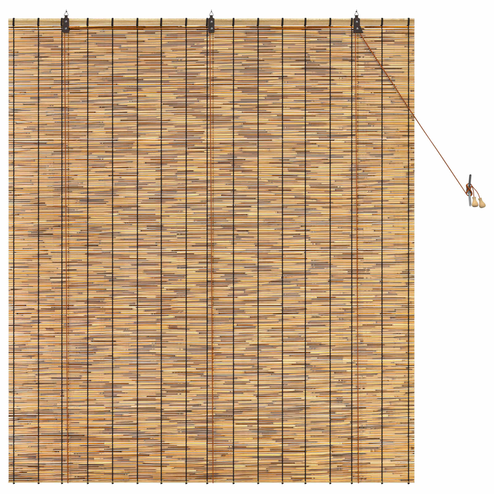 Tenda a rullo Marrone 140 x 160 cm Giunco