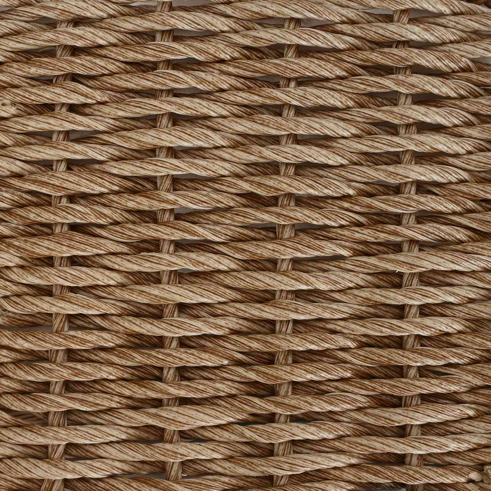 Tavolo da giardino sollevabile Beige 100 x 55 x 37 cm