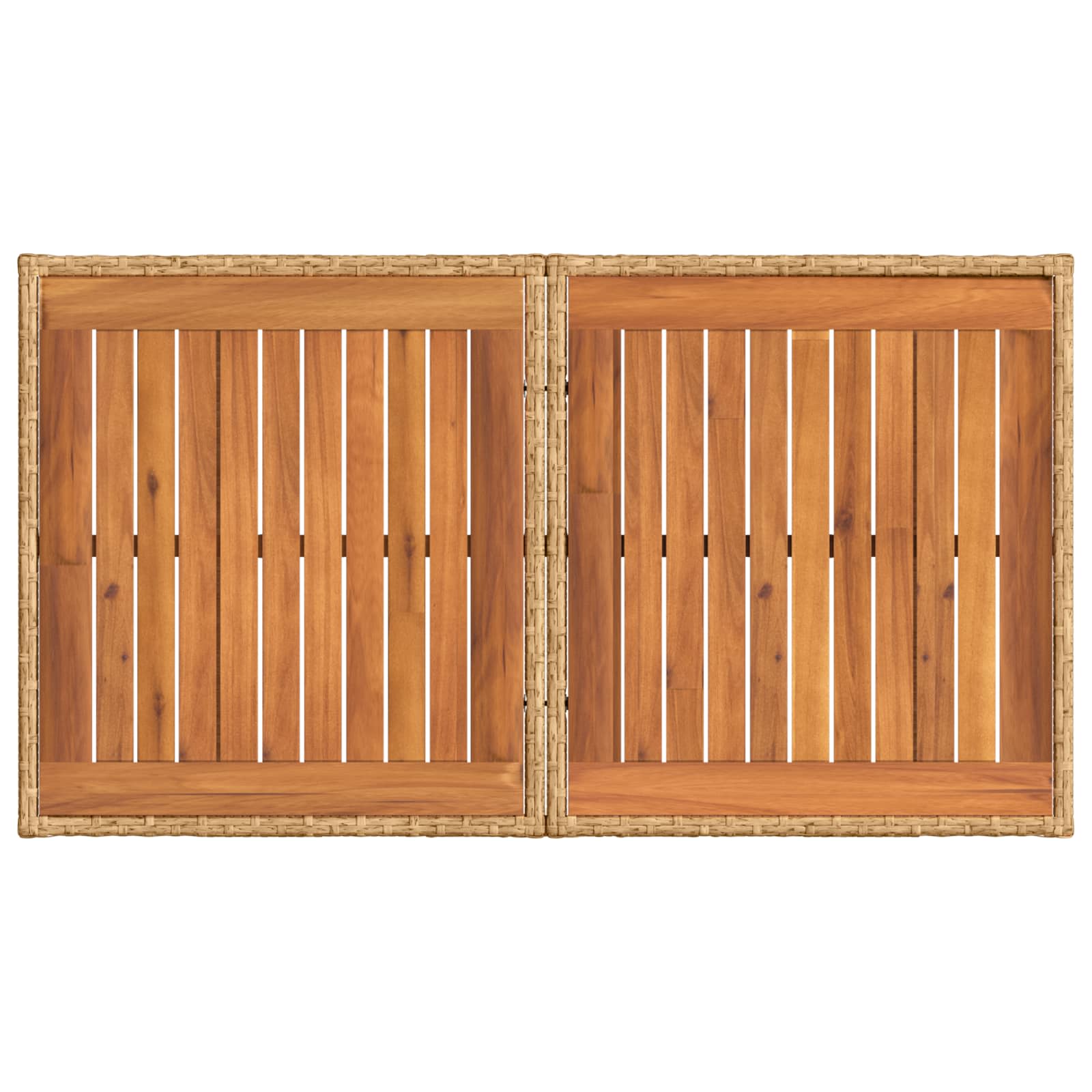 Tavolo da giardino sollevabile Naturale 100 x 55 x 37 cm