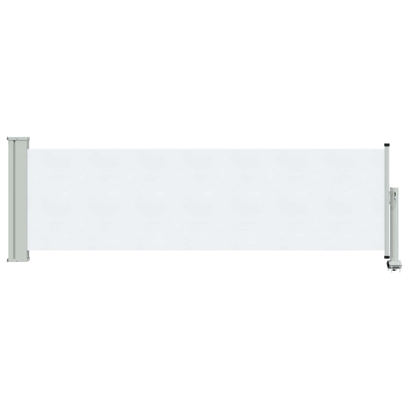 Tenda laterale 80 x 300 cm 100% poliestere ferro acciaio